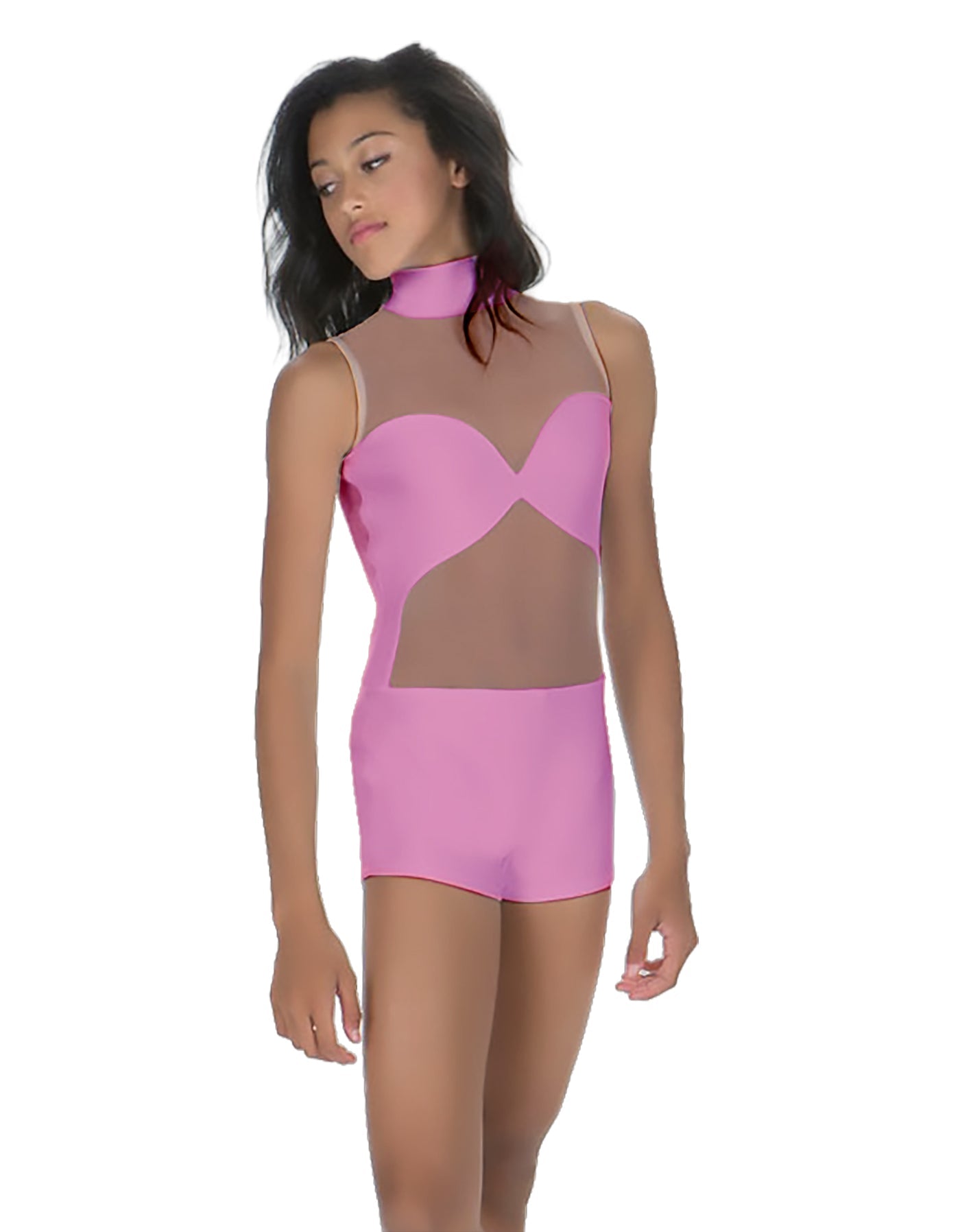 Solid Lycra Stay Biketard