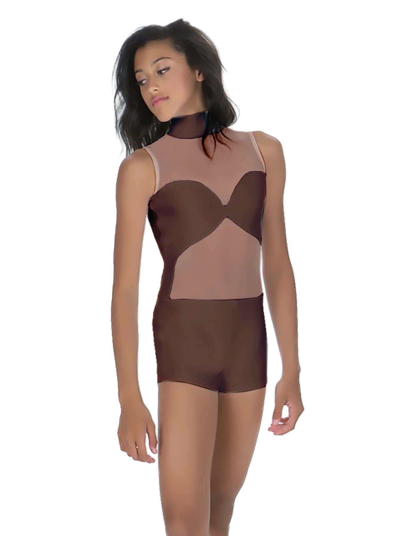 Solid Lycra Stay Biketard