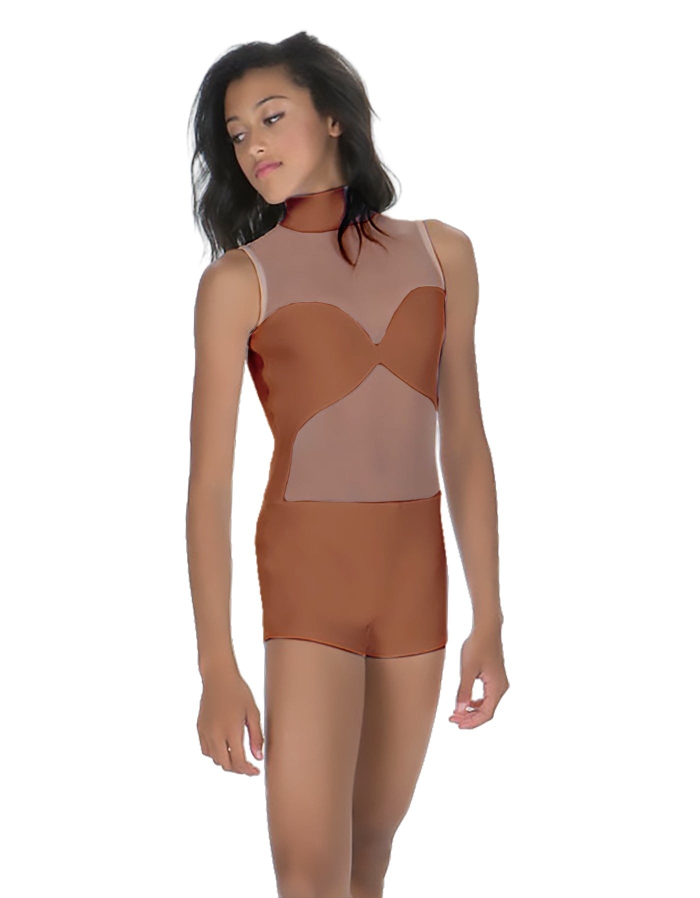 Solid Lycra Stay Biketard