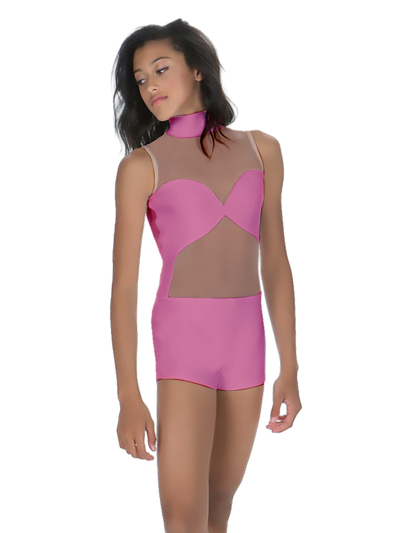 Solid Lycra Stay Biketard
