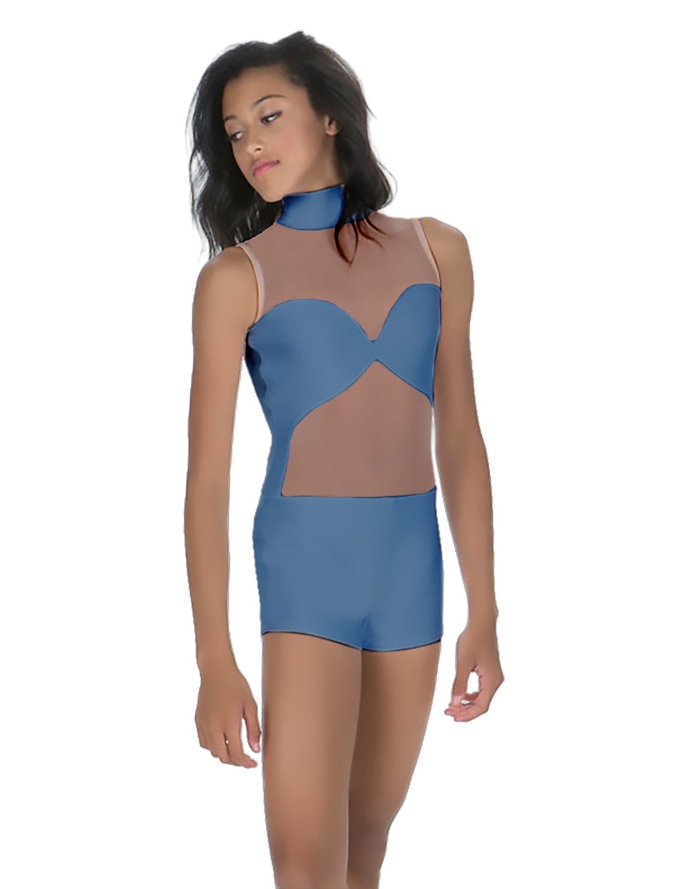 Solid Lycra Stay Biketard