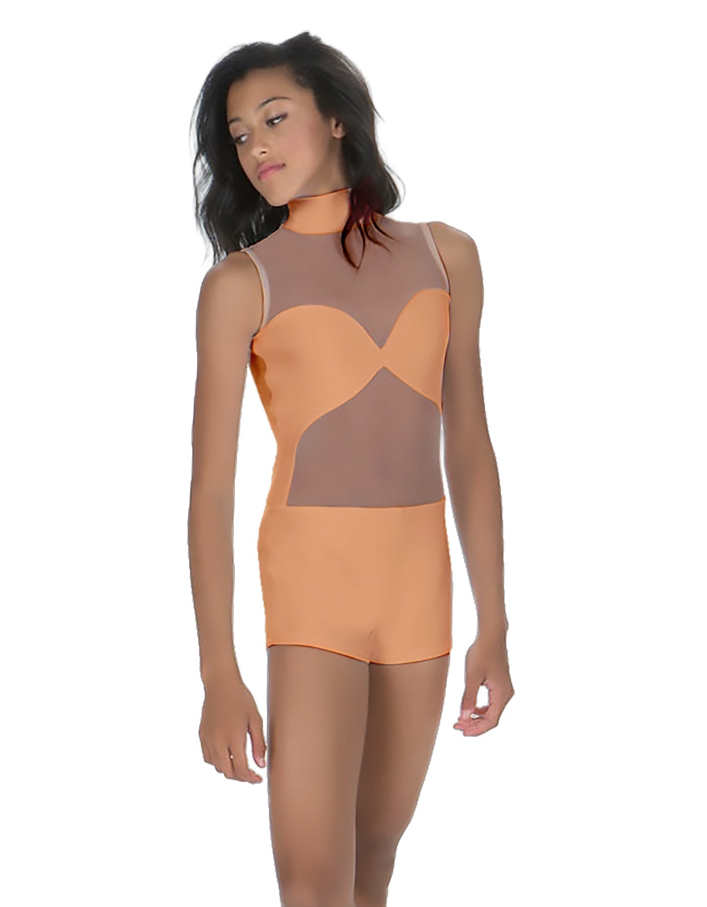 Solid Lycra Stay Biketard
