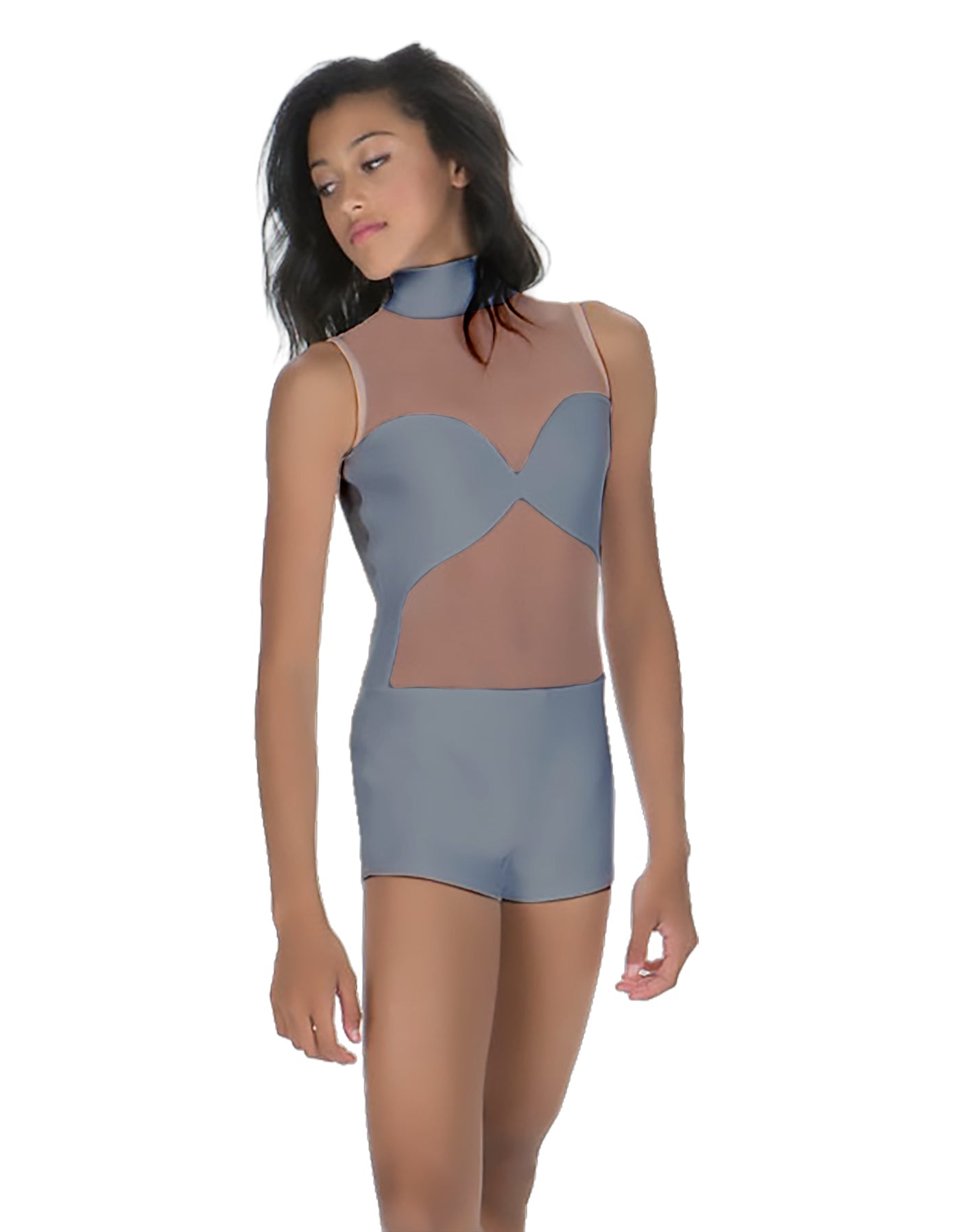 Solid Lycra Stay Biketard