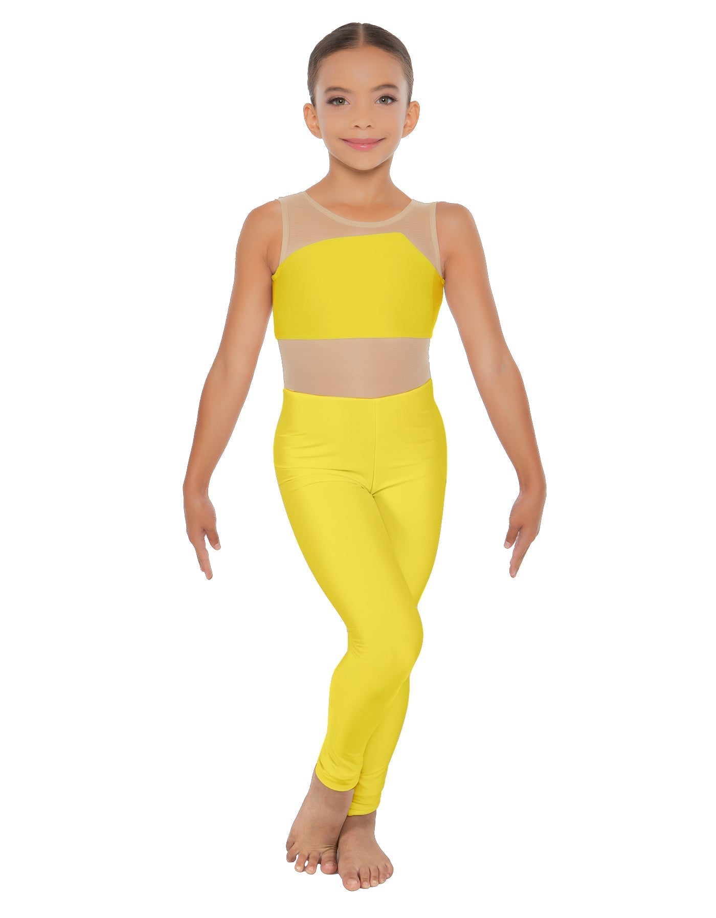 Solid Lycra Defined Unitard