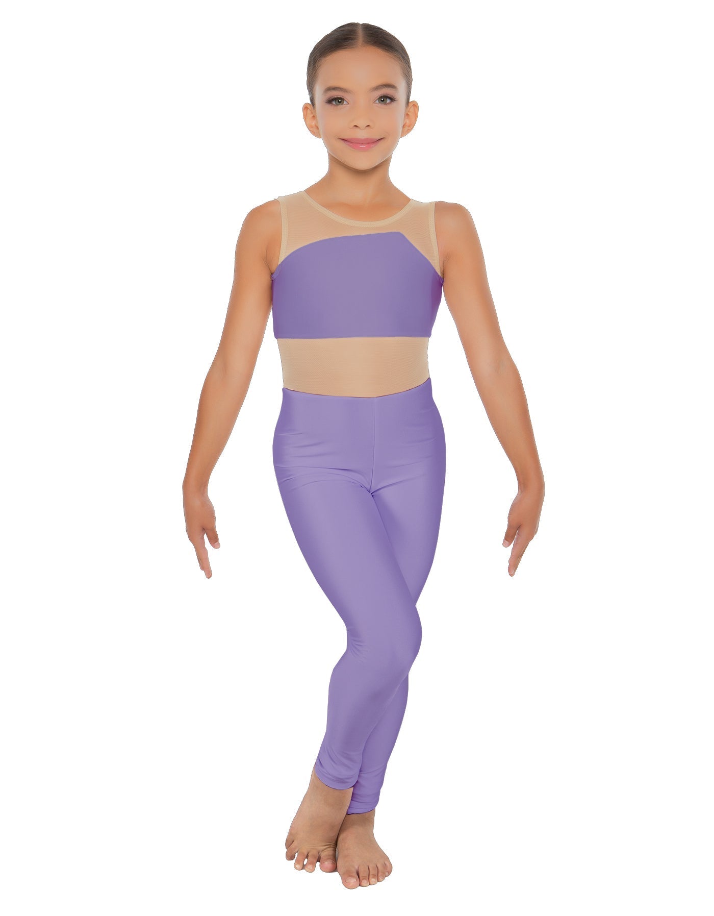 Solid Lycra Defined Unitard