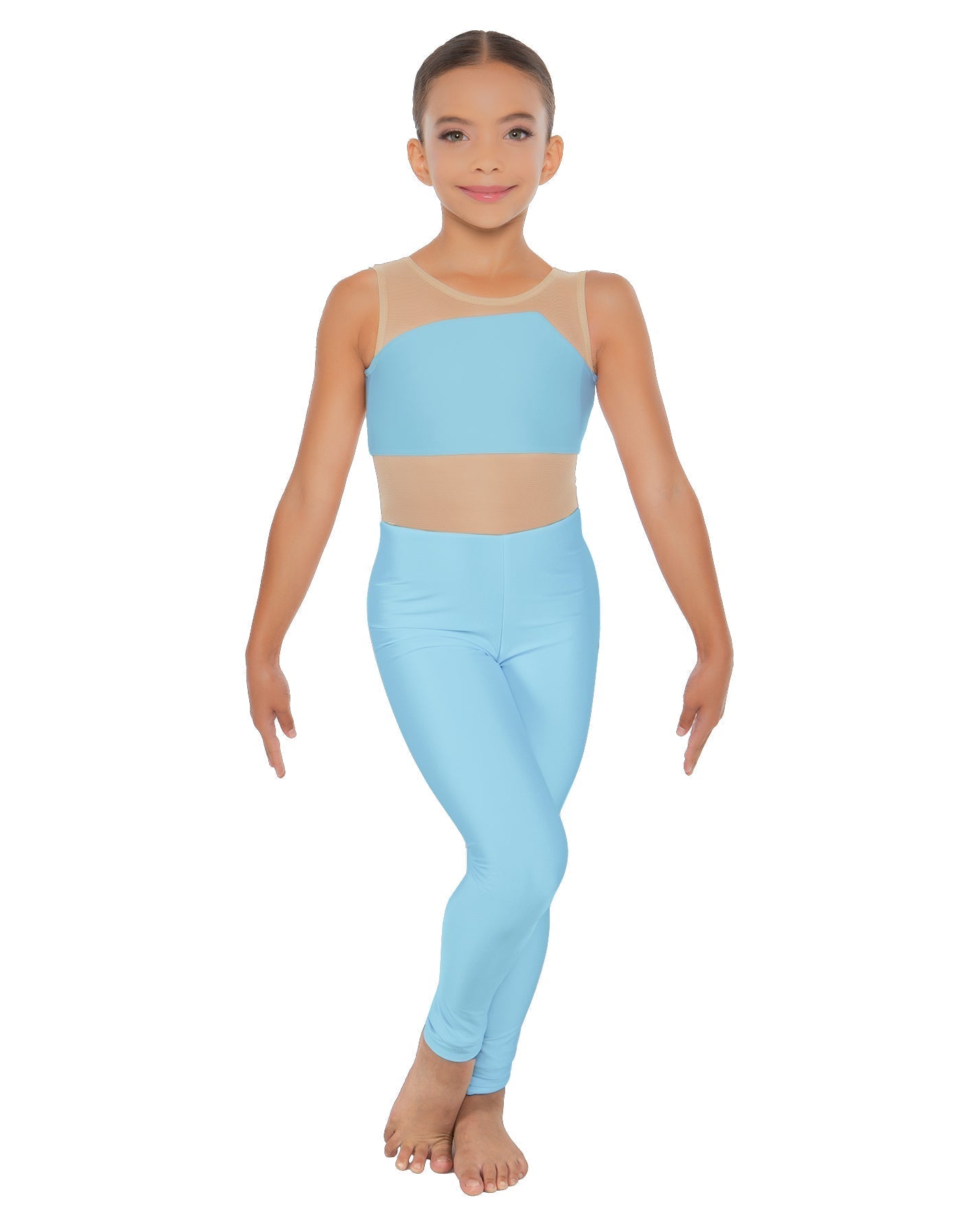 Solid Lycra Defined Unitard