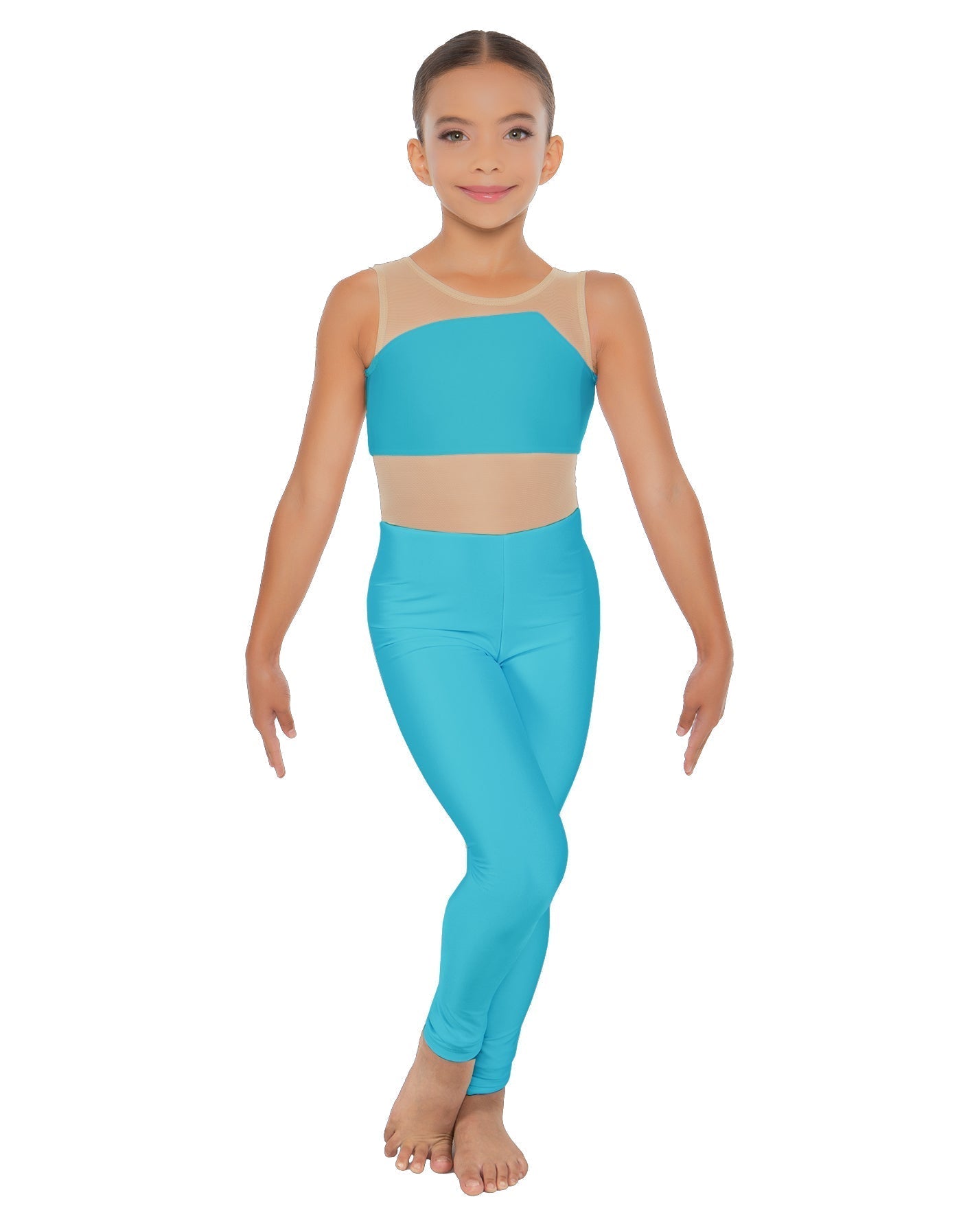 Solid Lycra Defined Unitard
