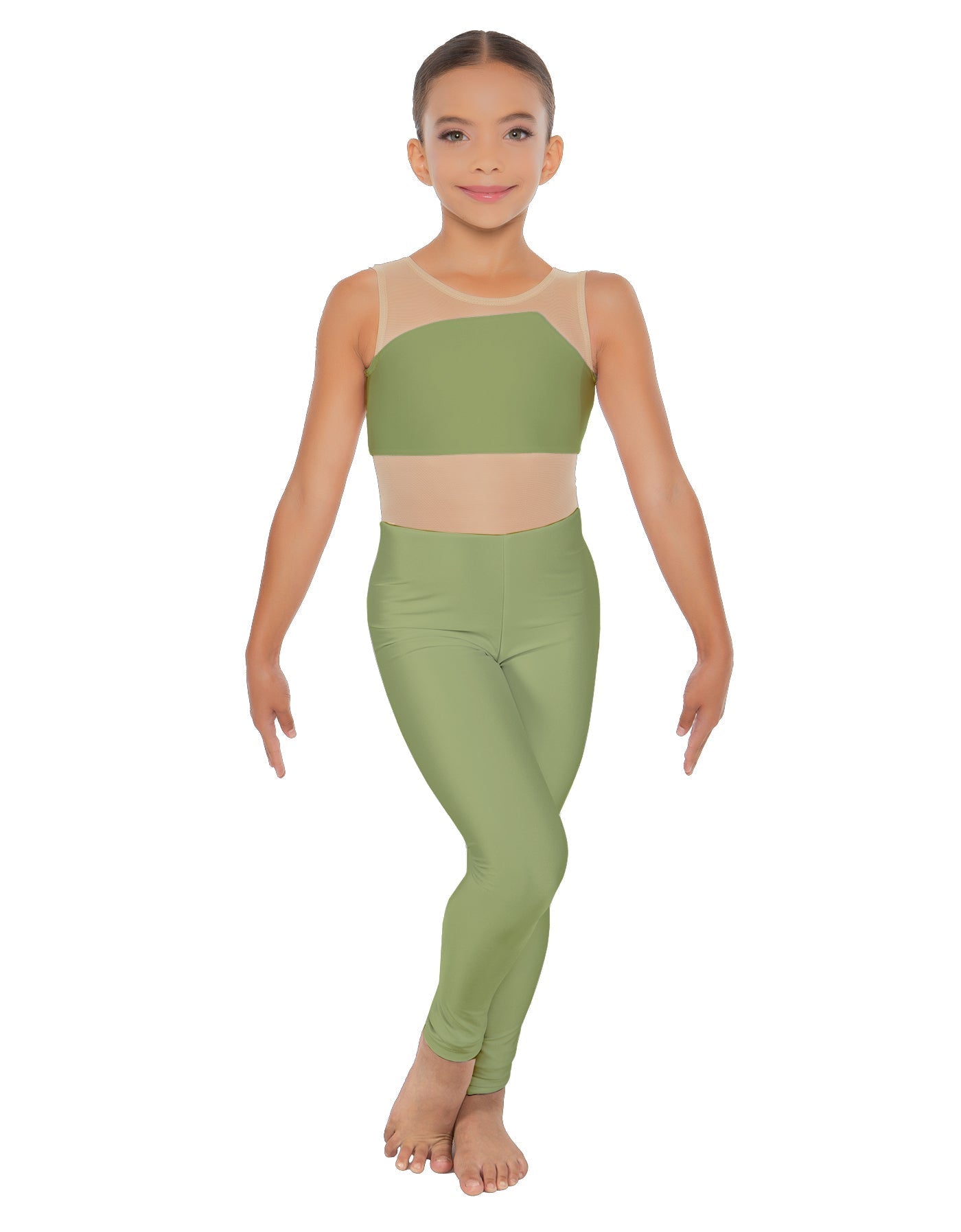 Solid Lycra Defined Unitard