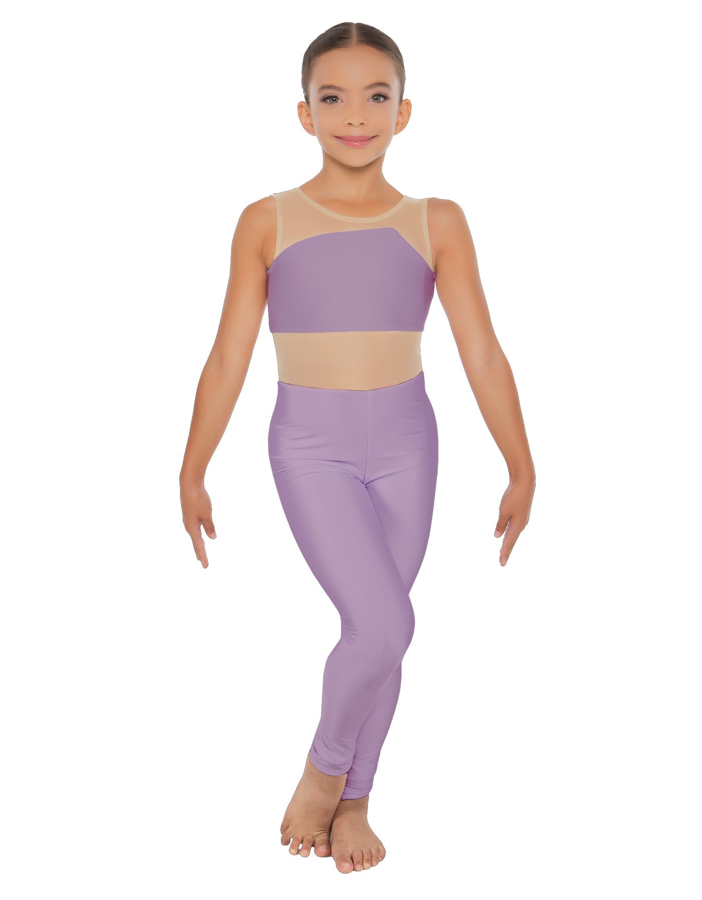 Solid Lycra Defined Unitard