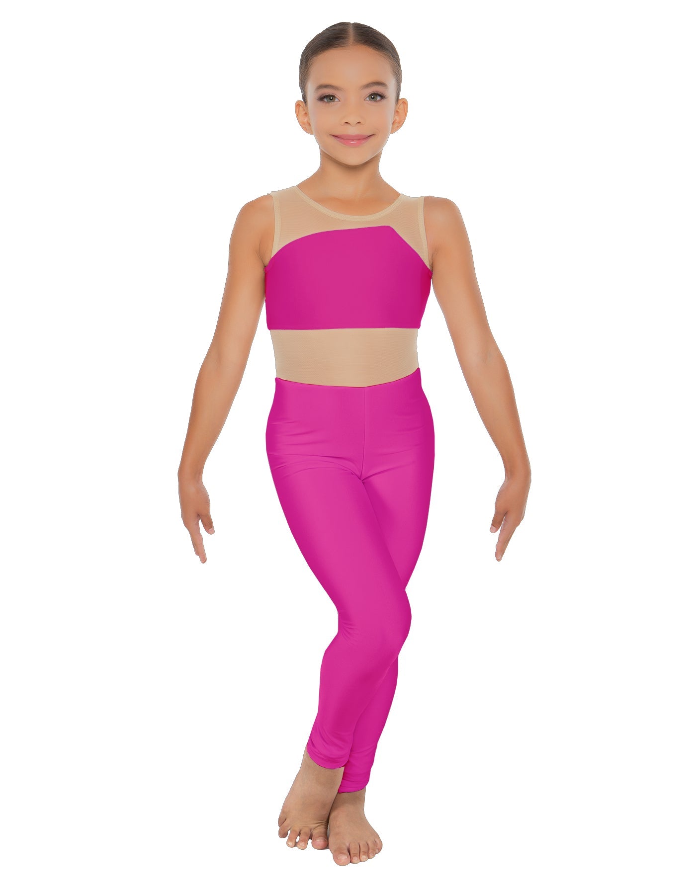 Solid Lycra Defined Unitard