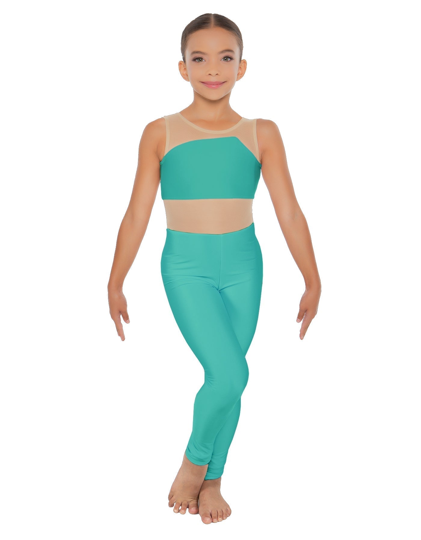 Solid Lycra Defined Unitard