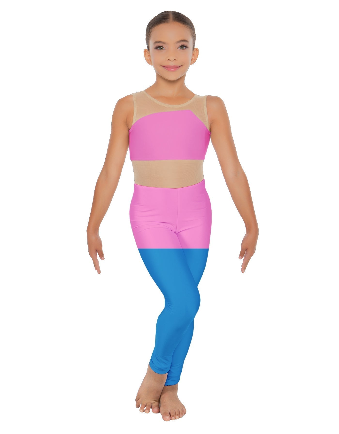 Solid Lycra Defined Unitard