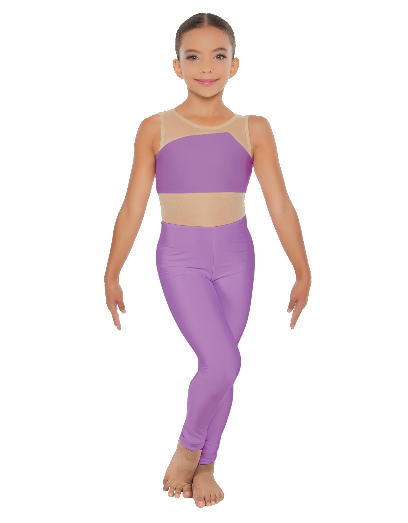 Solid Lycra Defined Unitard