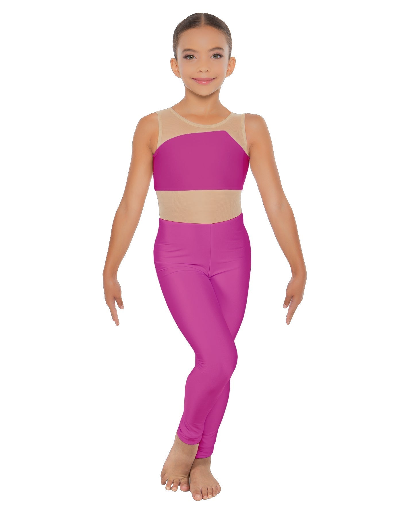 Solid Lycra Defined Unitard