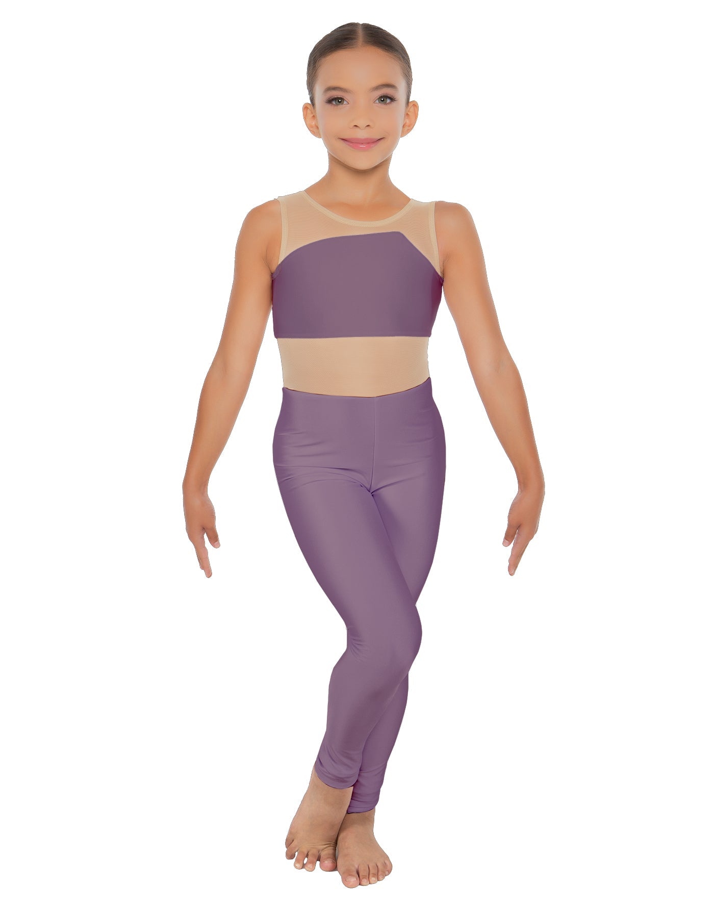 Solid Lycra Defined Unitard