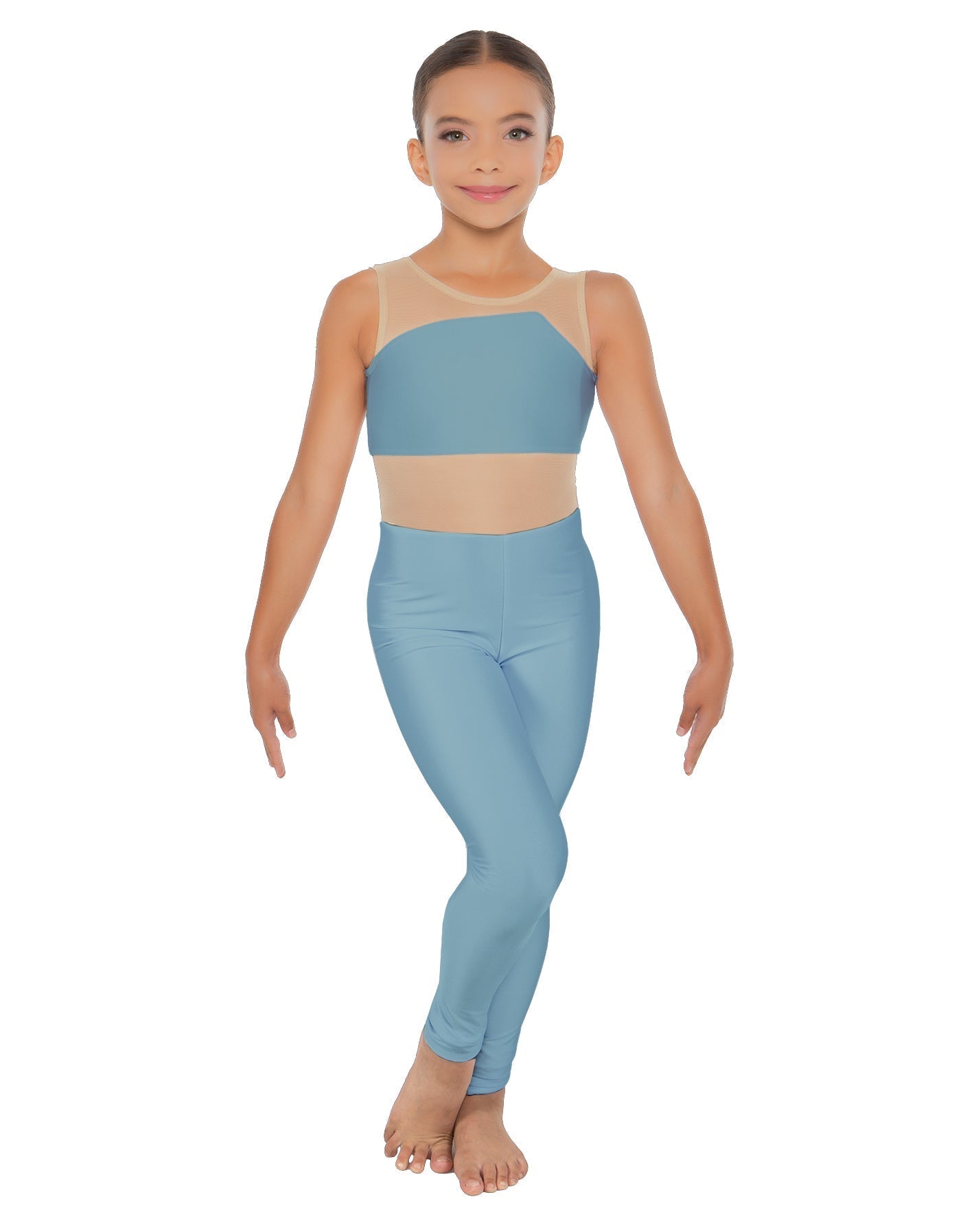 Solid Lycra Defined Unitard