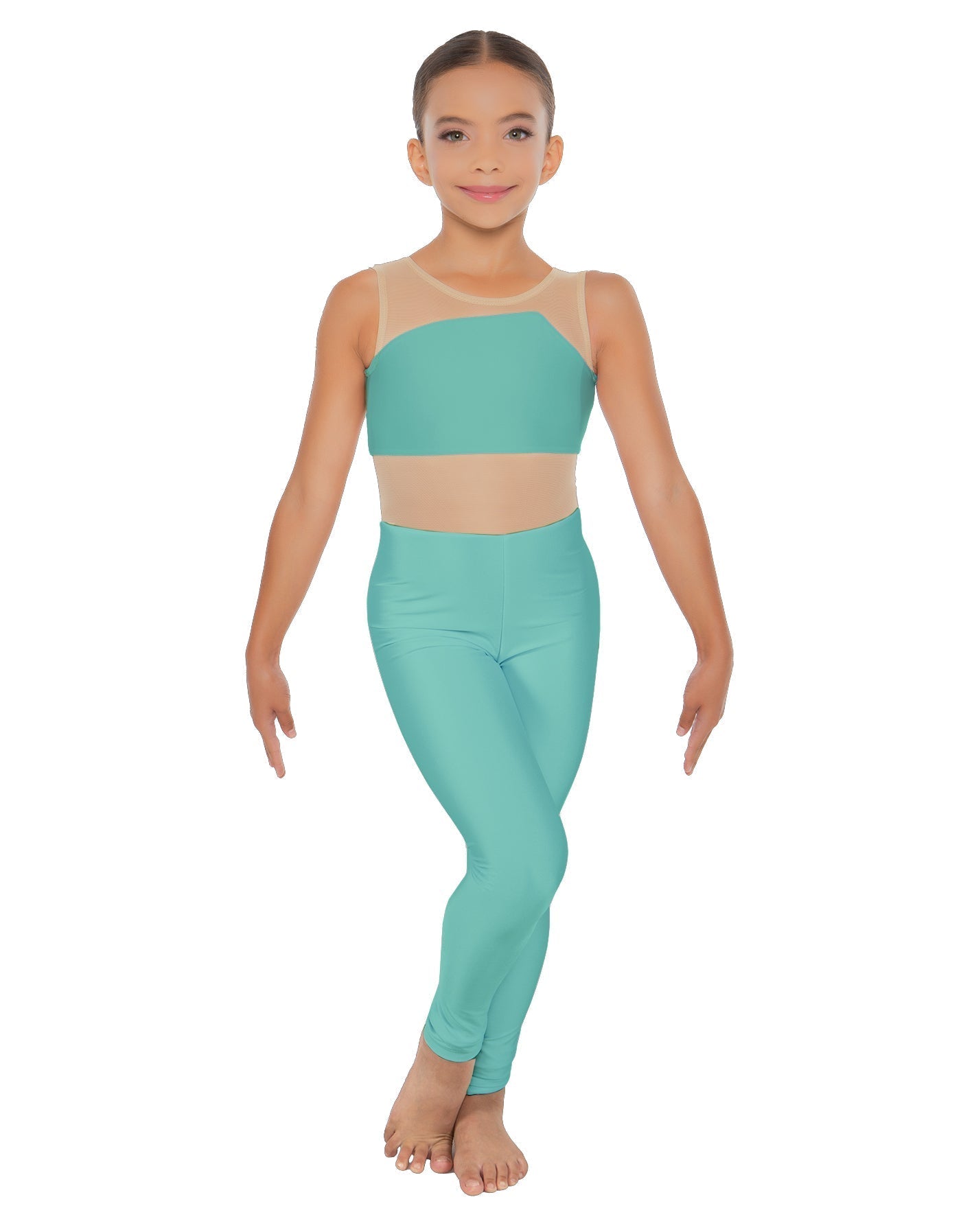 Solid Lycra Defined Unitard