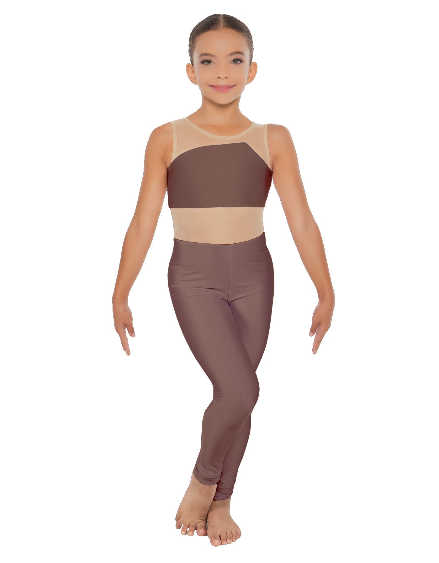 Solid Lycra Defined Unitard