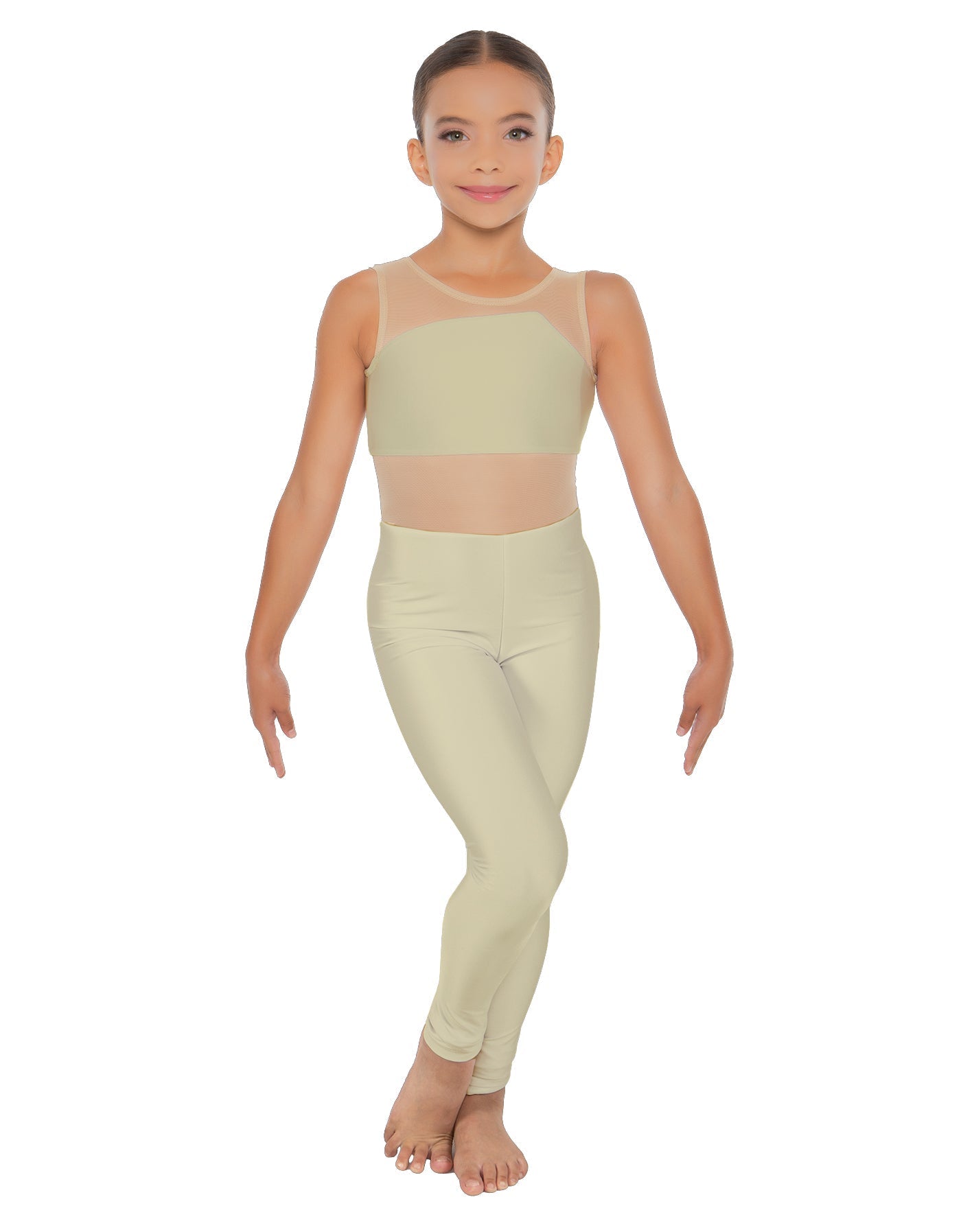 Solid Lycra Defined Unitard