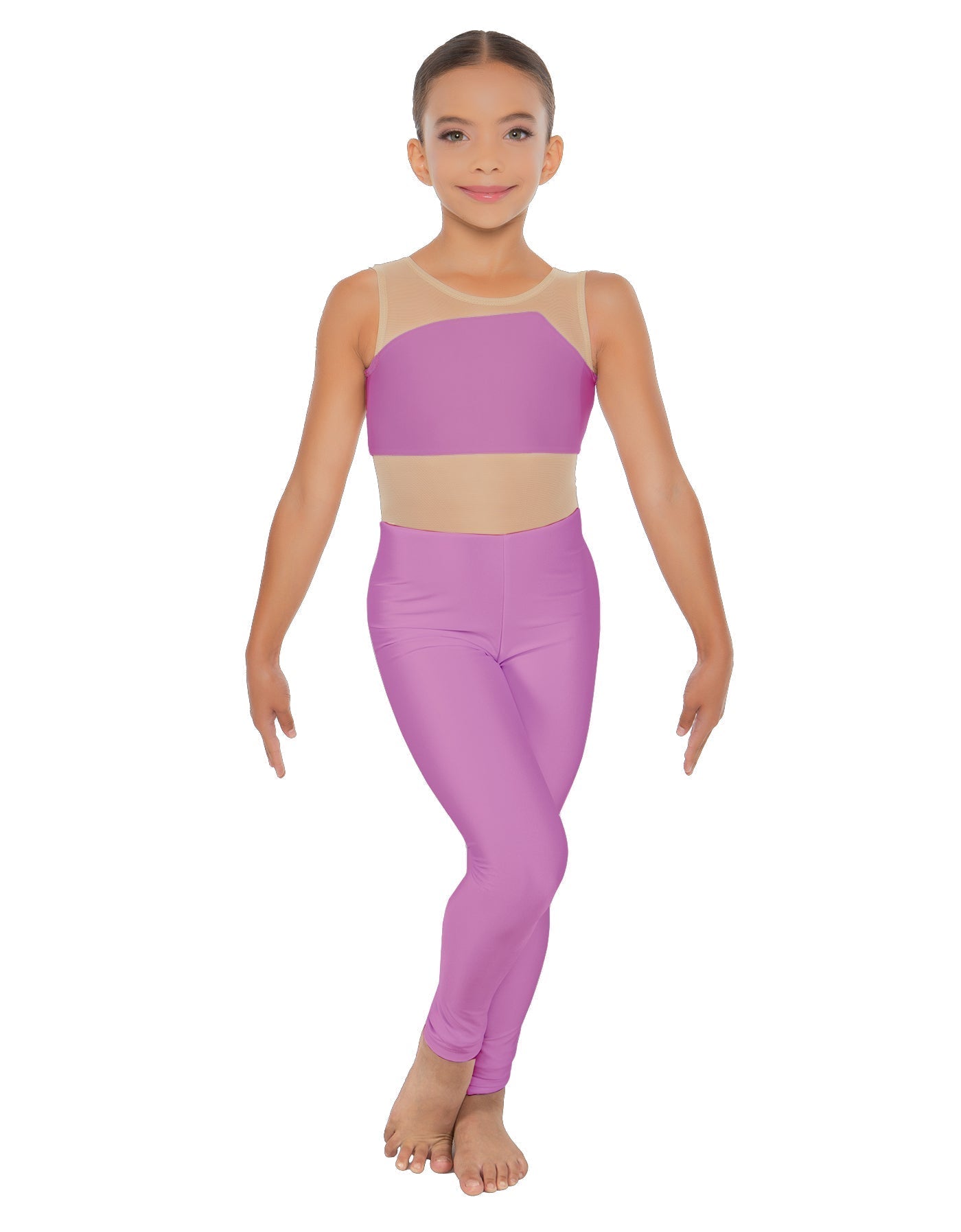 Solid Lycra Defined Unitard