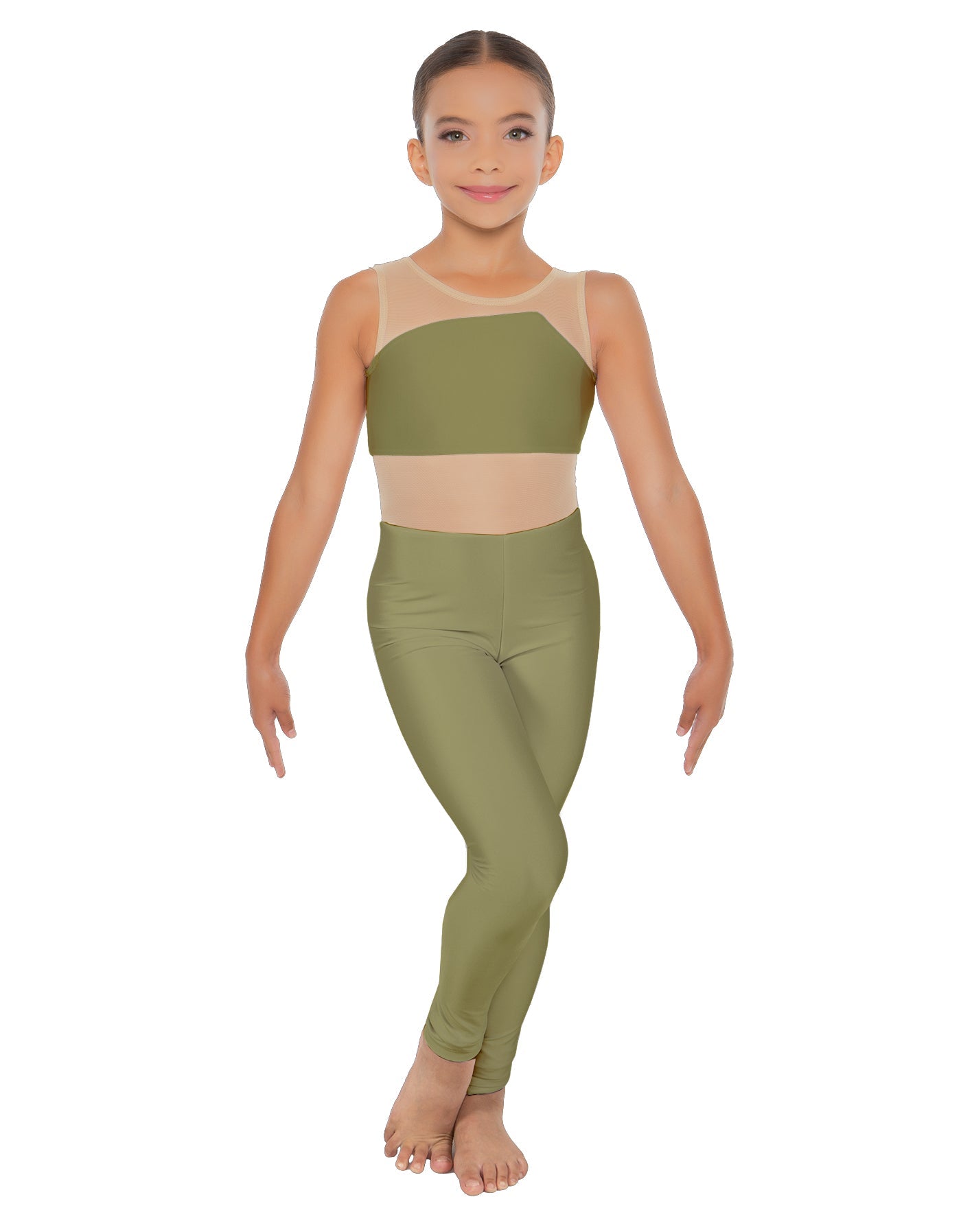 Solid Lycra Defined Unitard