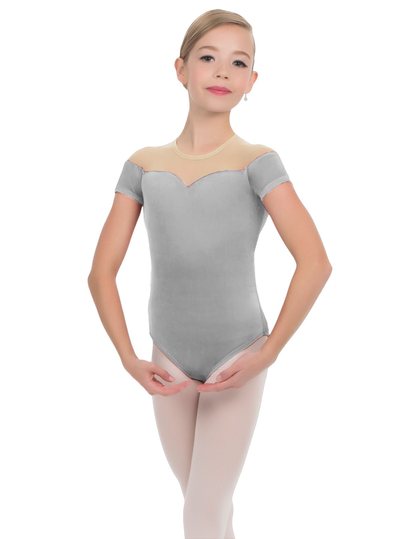 Solid Lycra Sweetheart Leotard