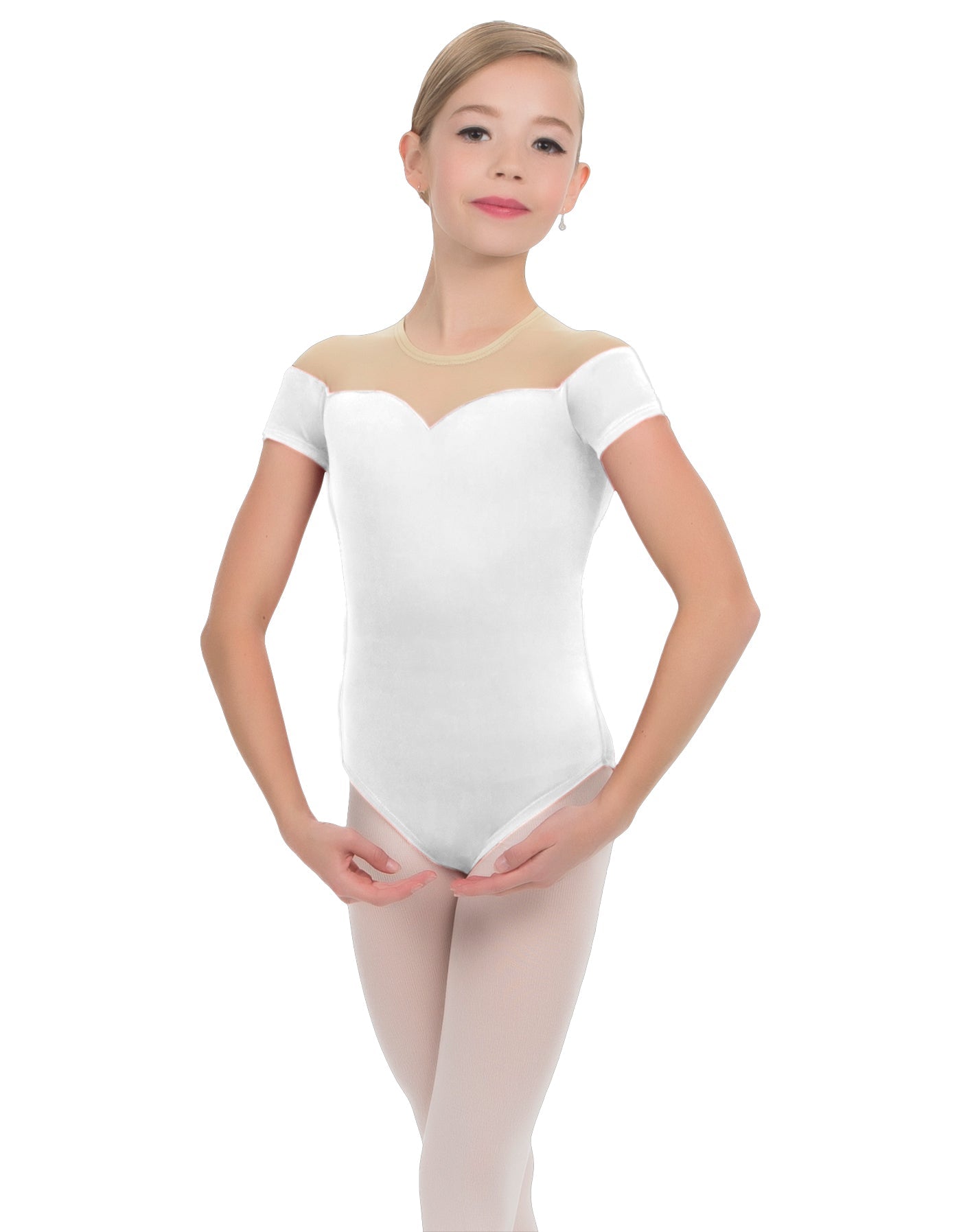 Solid Lycra Sweetheart Leotard