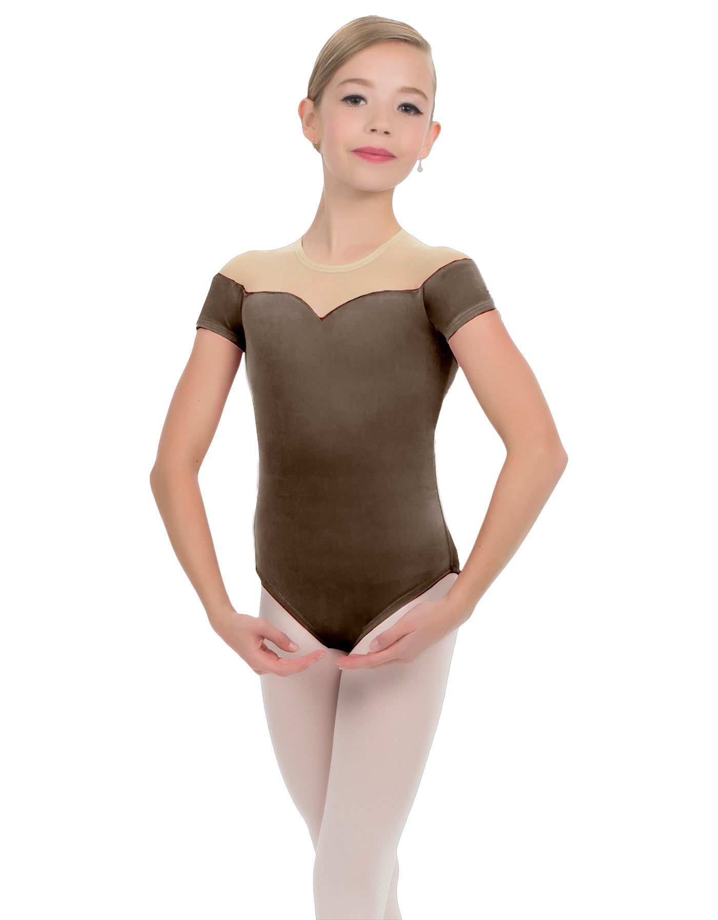 Solid Lycra Sweetheart Leotard