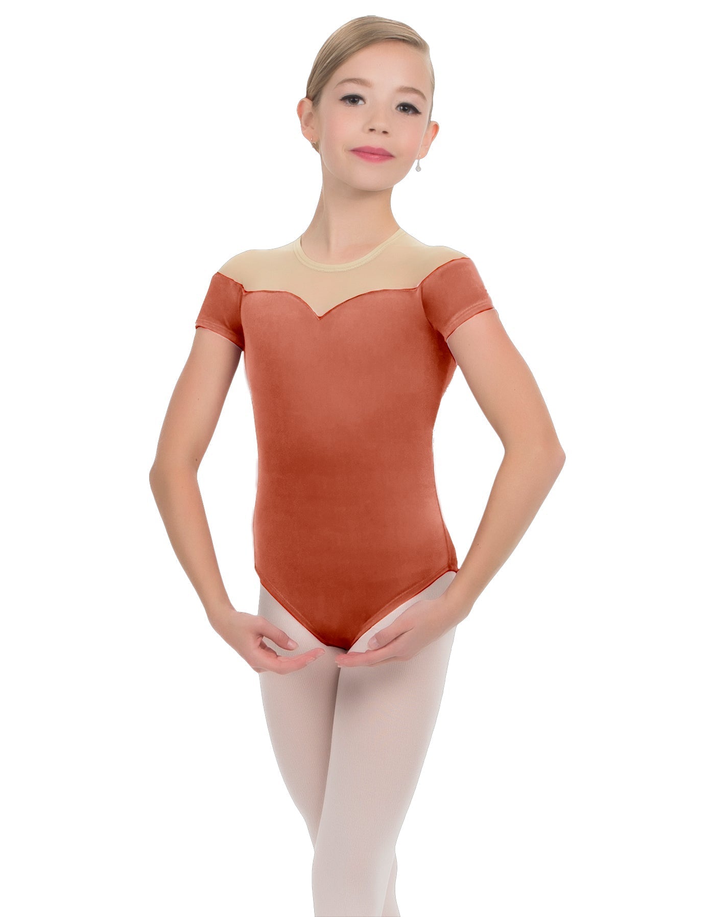 Solid Lycra Sweetheart Leotard