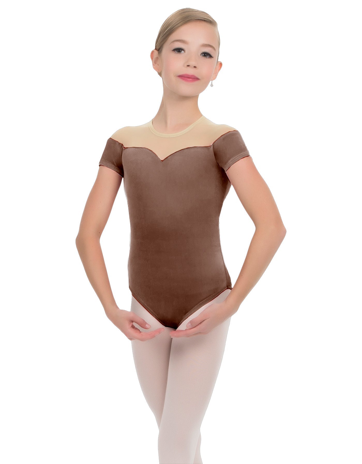 Solid Lycra Sweetheart Leotard