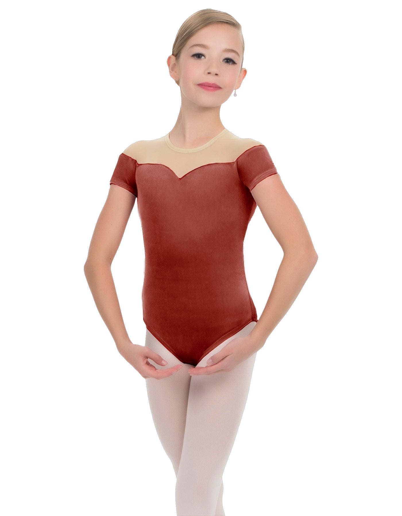 Solid Lycra Sweetheart Leotard