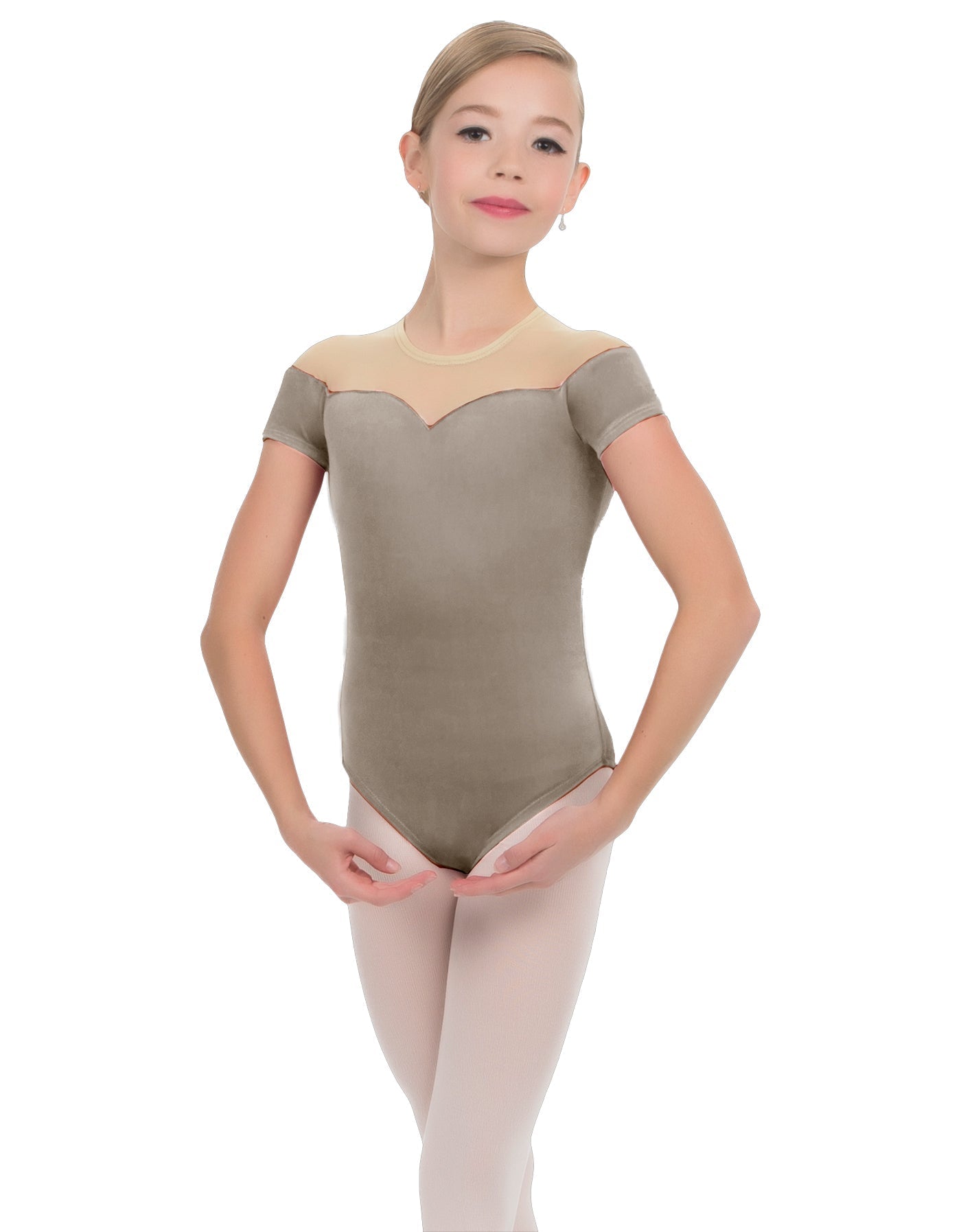 Solid Lycra Sweetheart Leotard