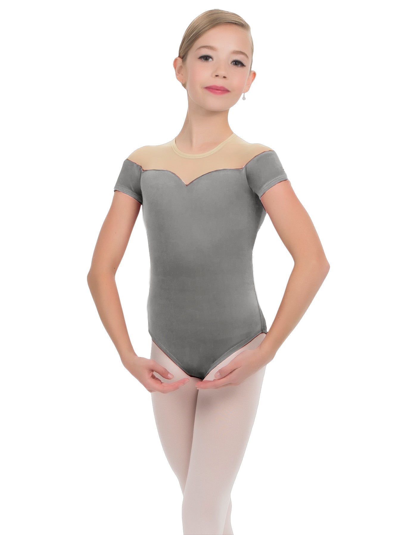 Solid Lycra Sweetheart Leotard