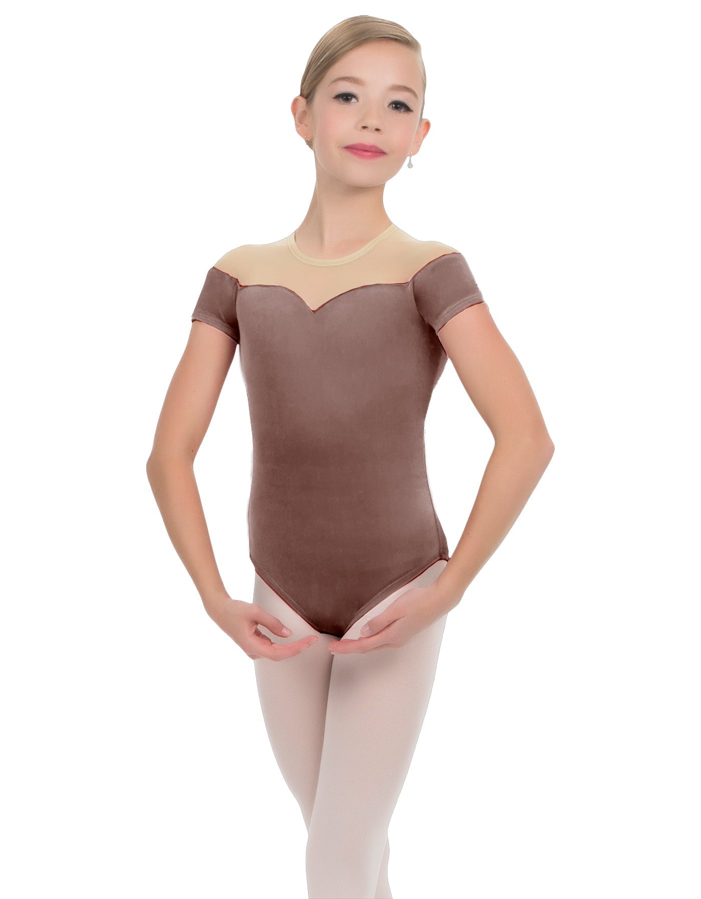 Solid Lycra Sweetheart Leotard