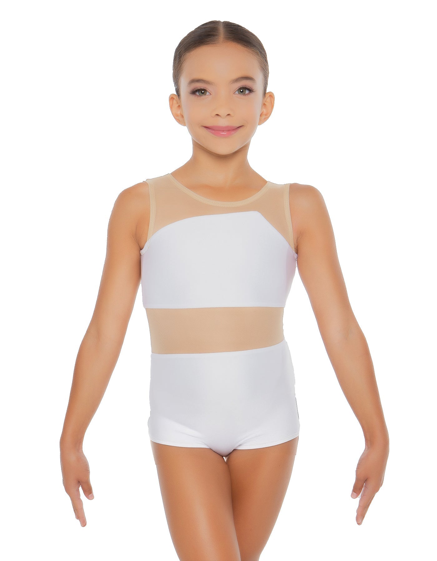 Solid Lycra Defined Biketard