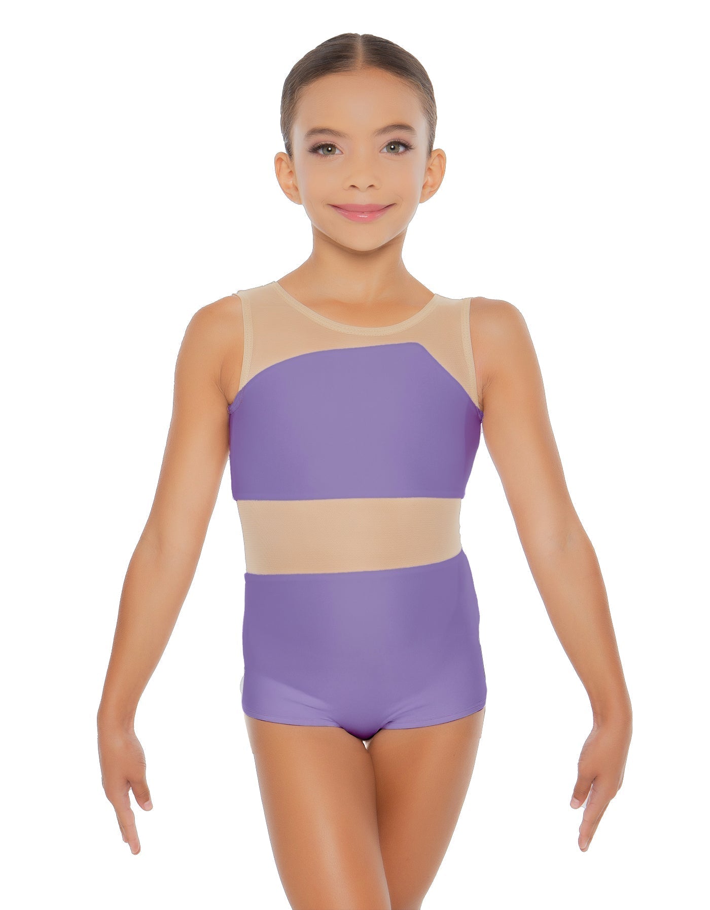 Solid Lycra Defined Biketard