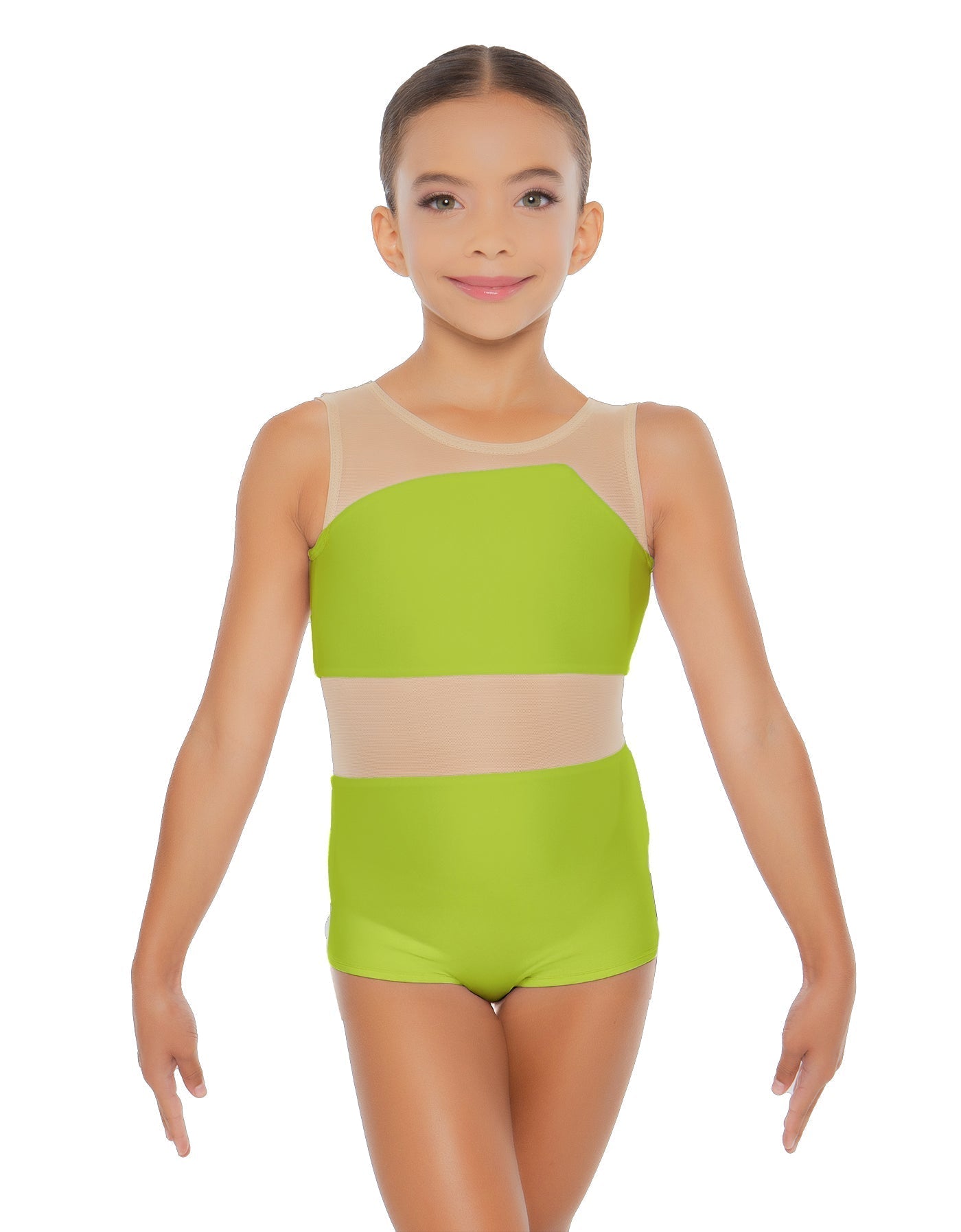 Solid Lycra Defined Biketard