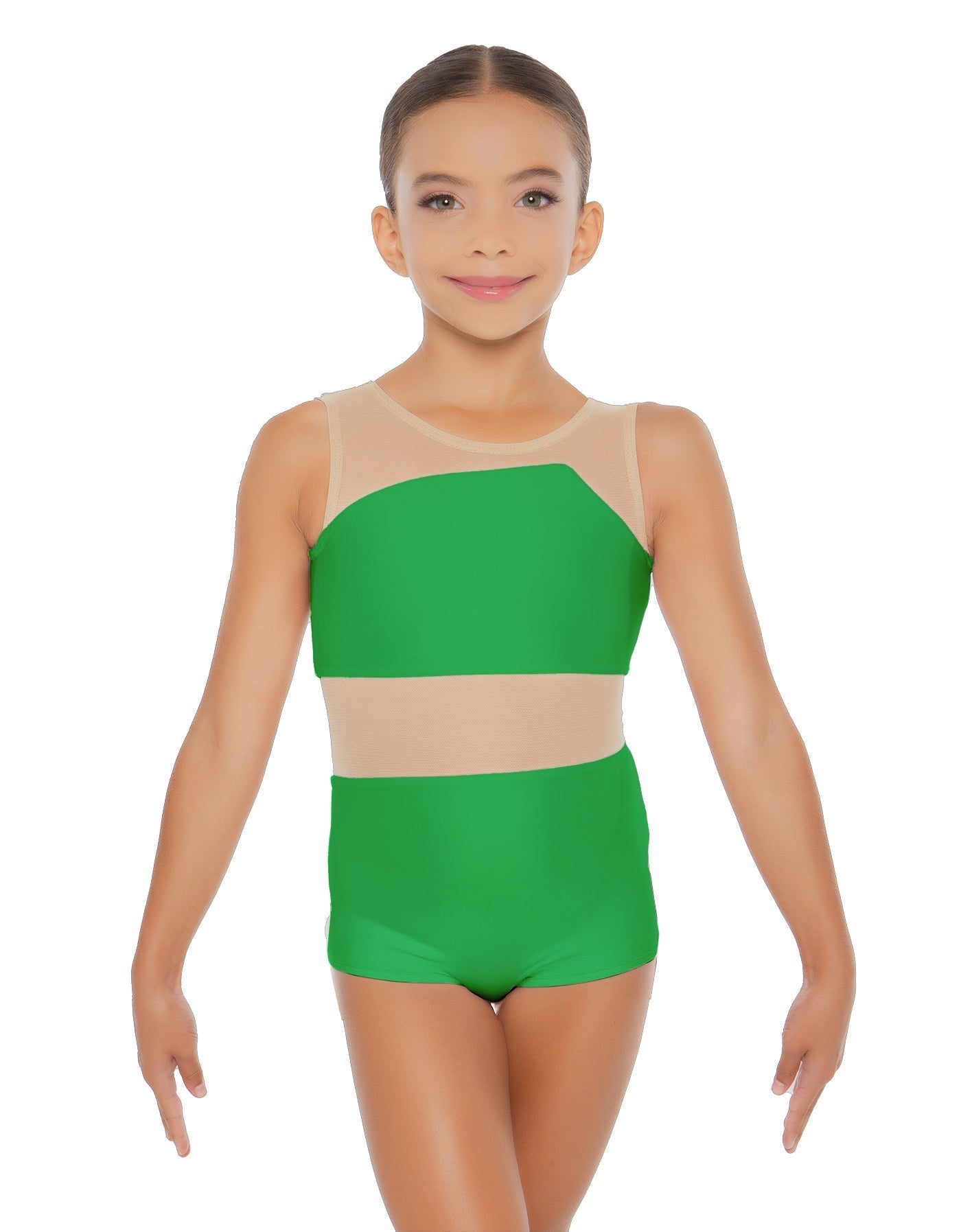 Solid Lycra Defined Biketard