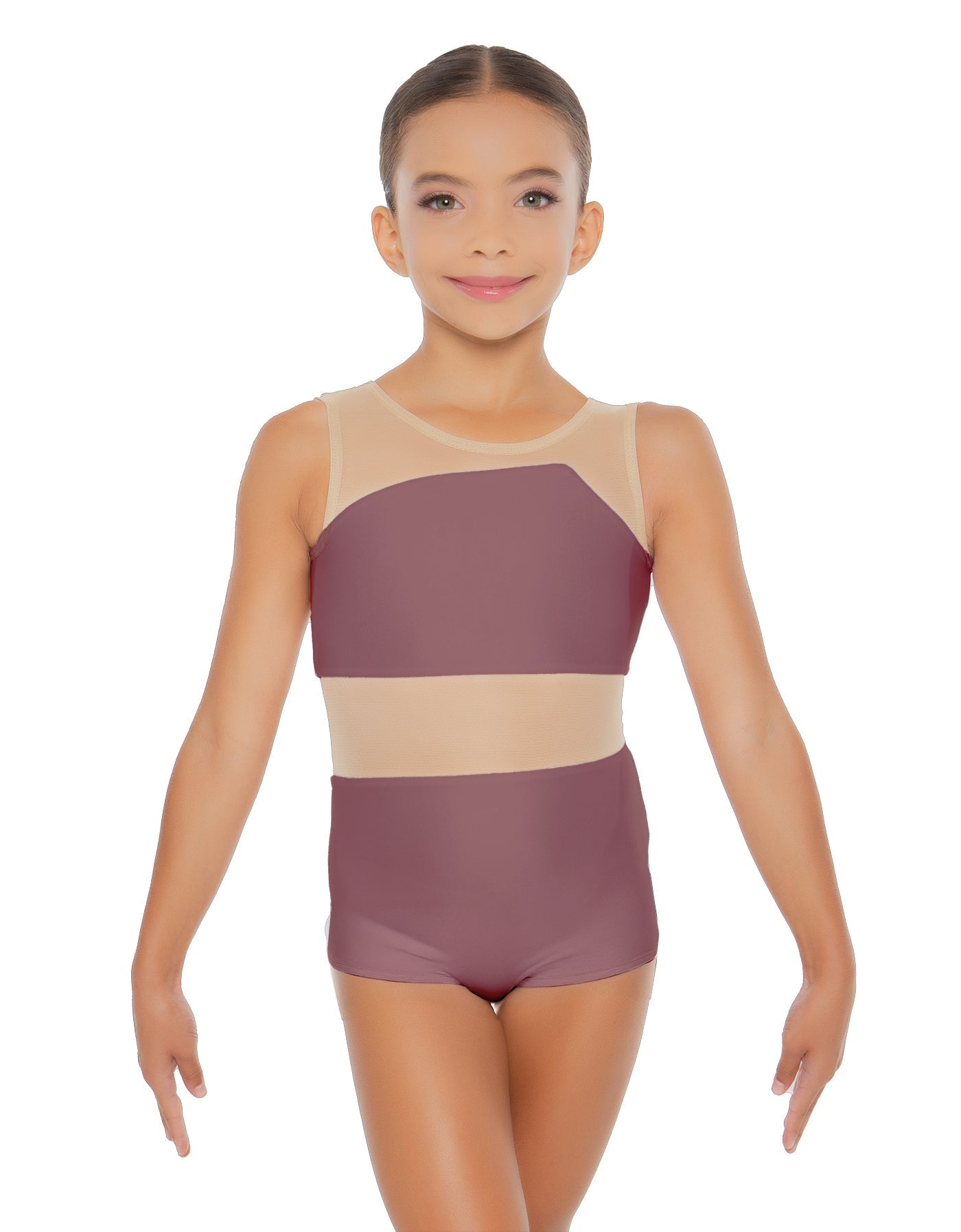 Solid Lycra Defined Biketard