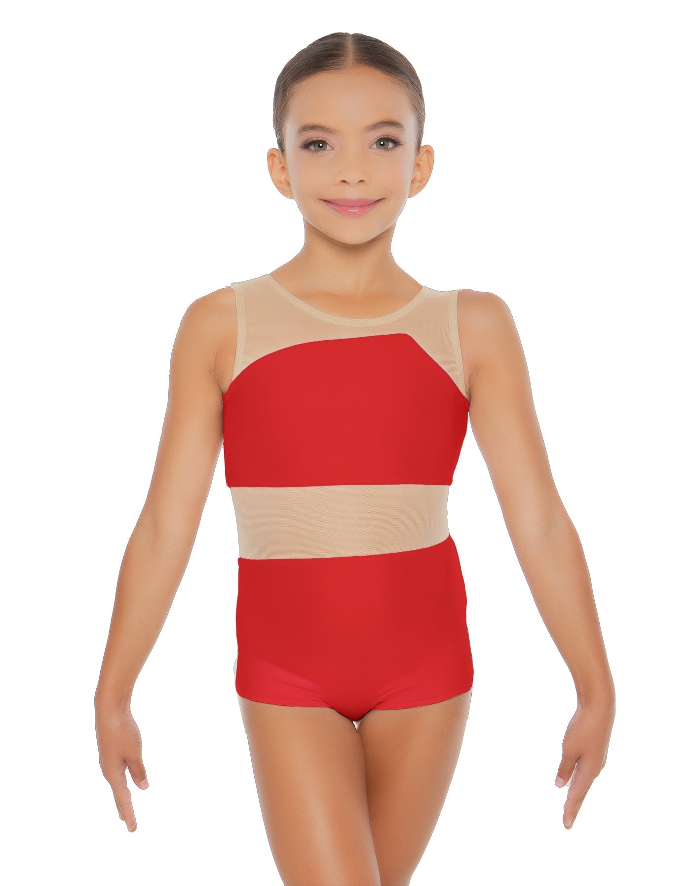 Solid Lycra Defined Biketard