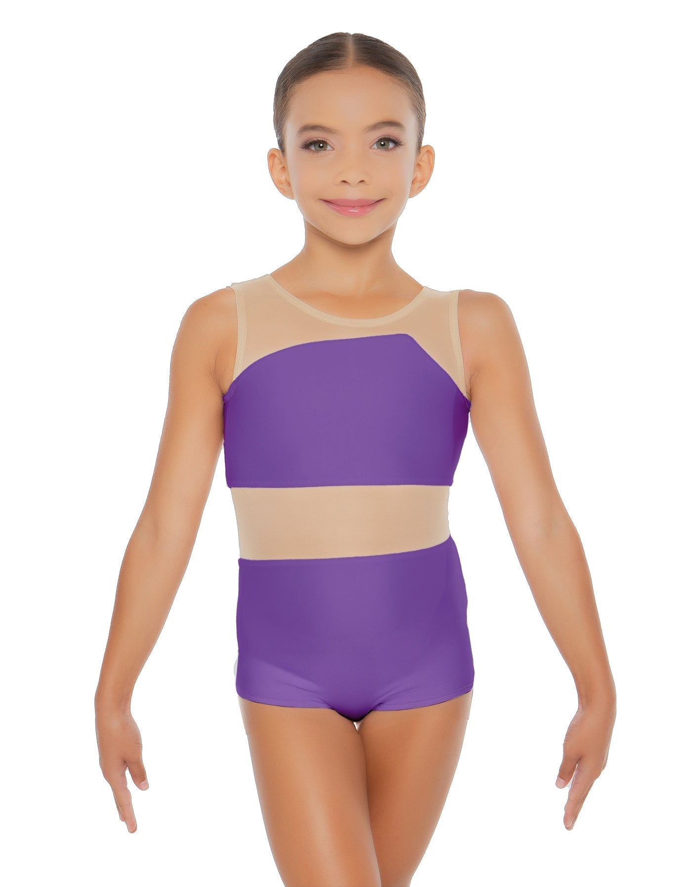 Solid Lycra Defined Biketard
