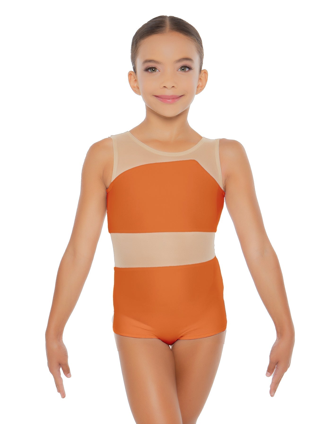Solid Lycra Defined Biketard