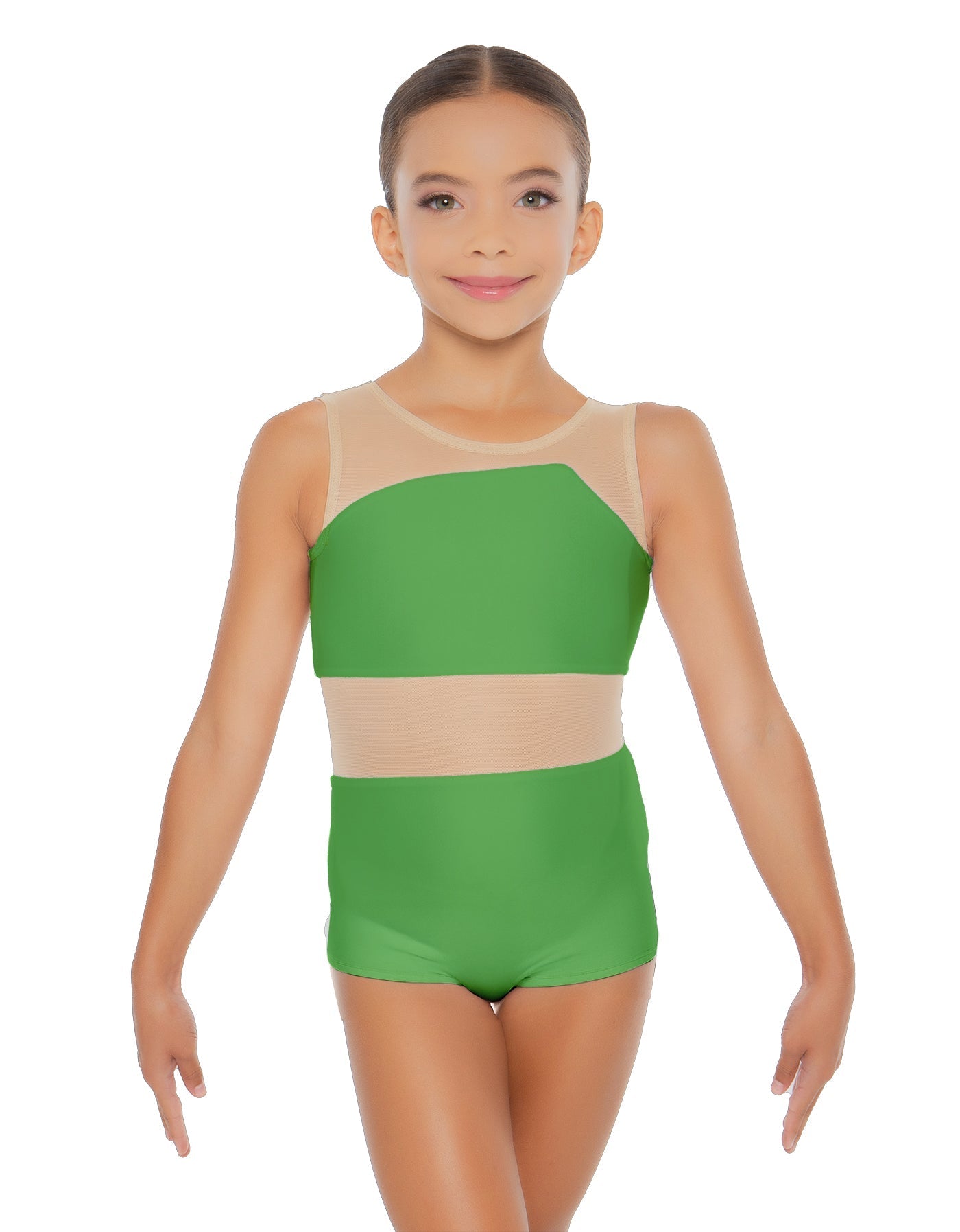 Solid Lycra Defined Biketard