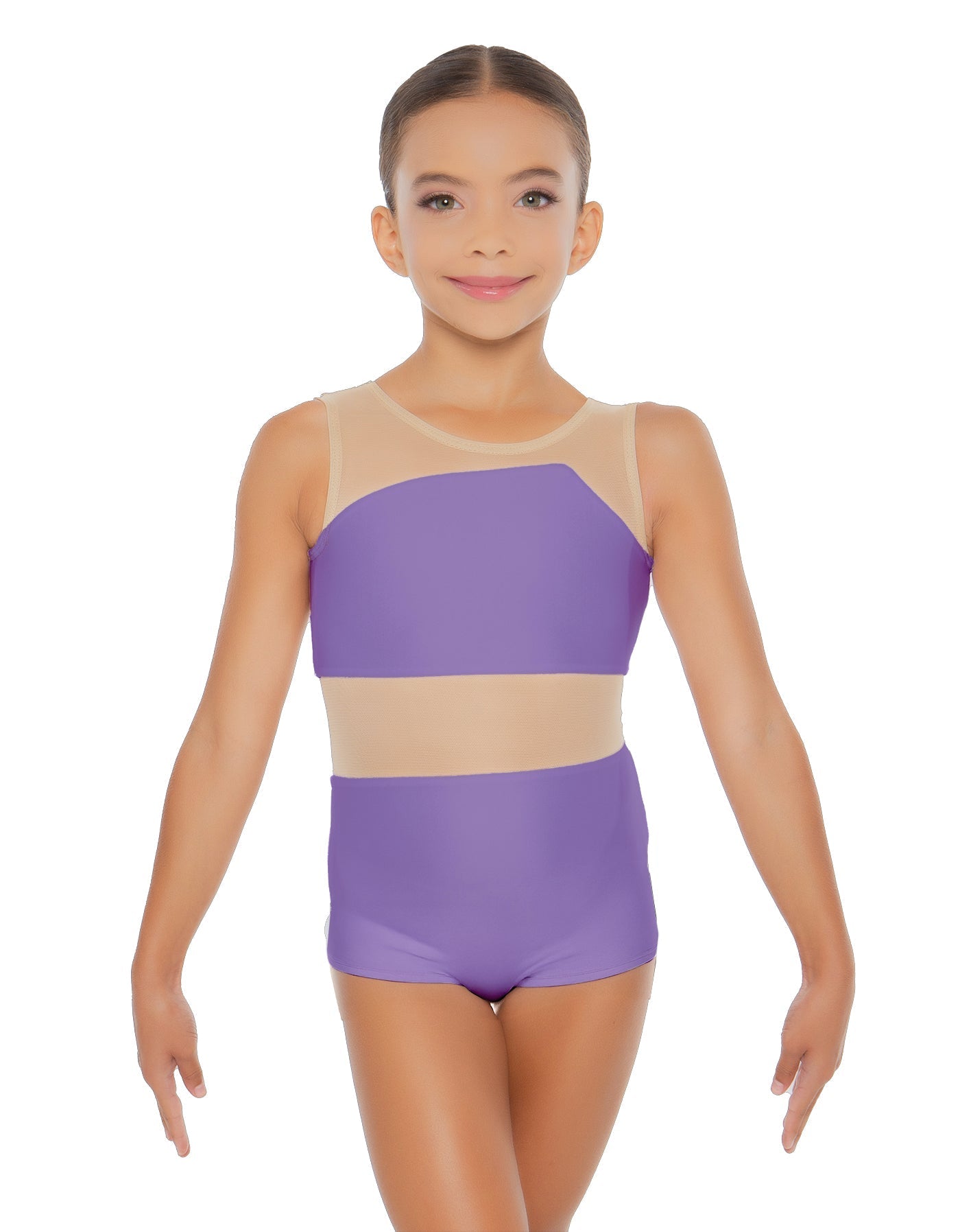 Solid Lycra Defined Biketard