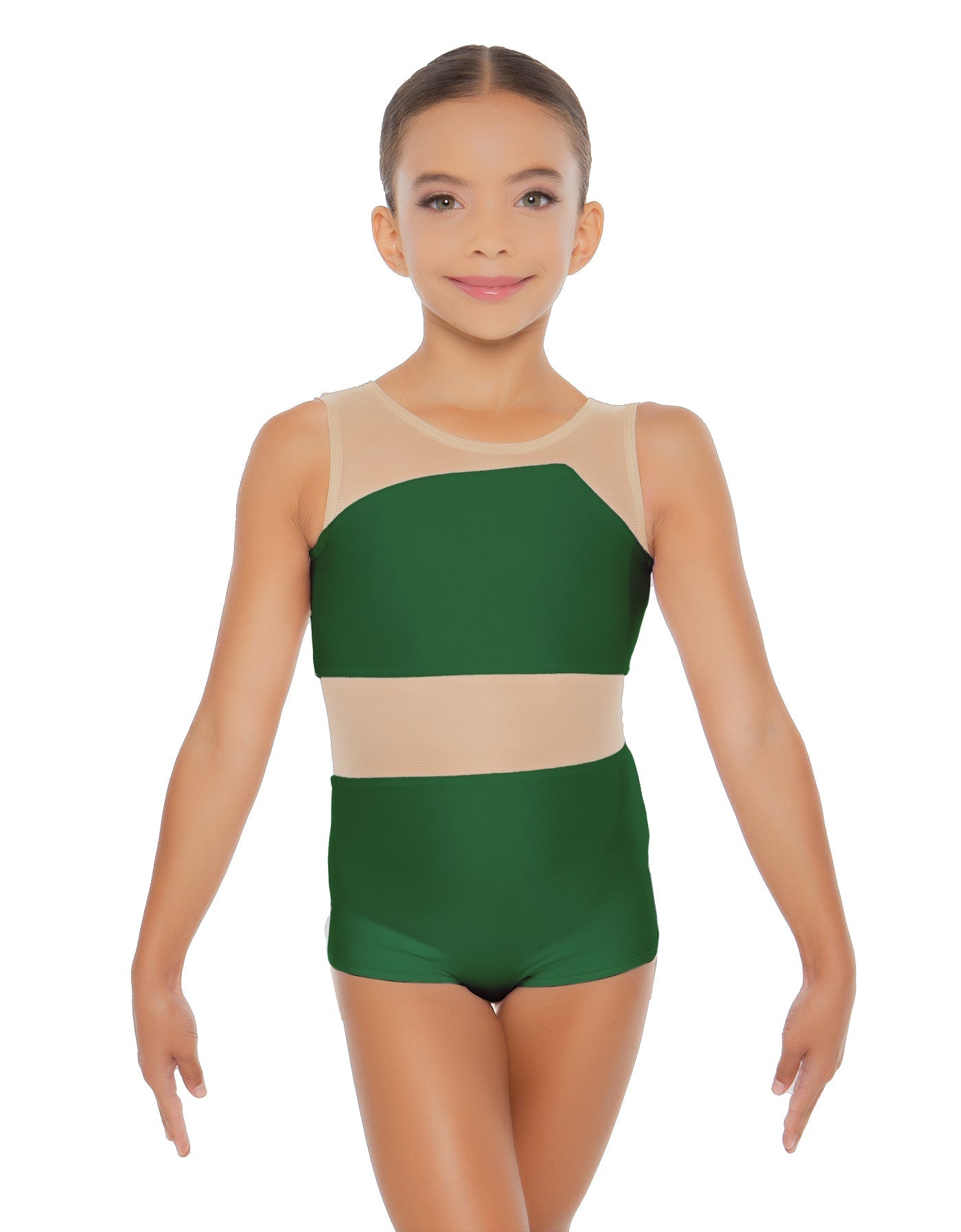 Solid Lycra Defined Biketard