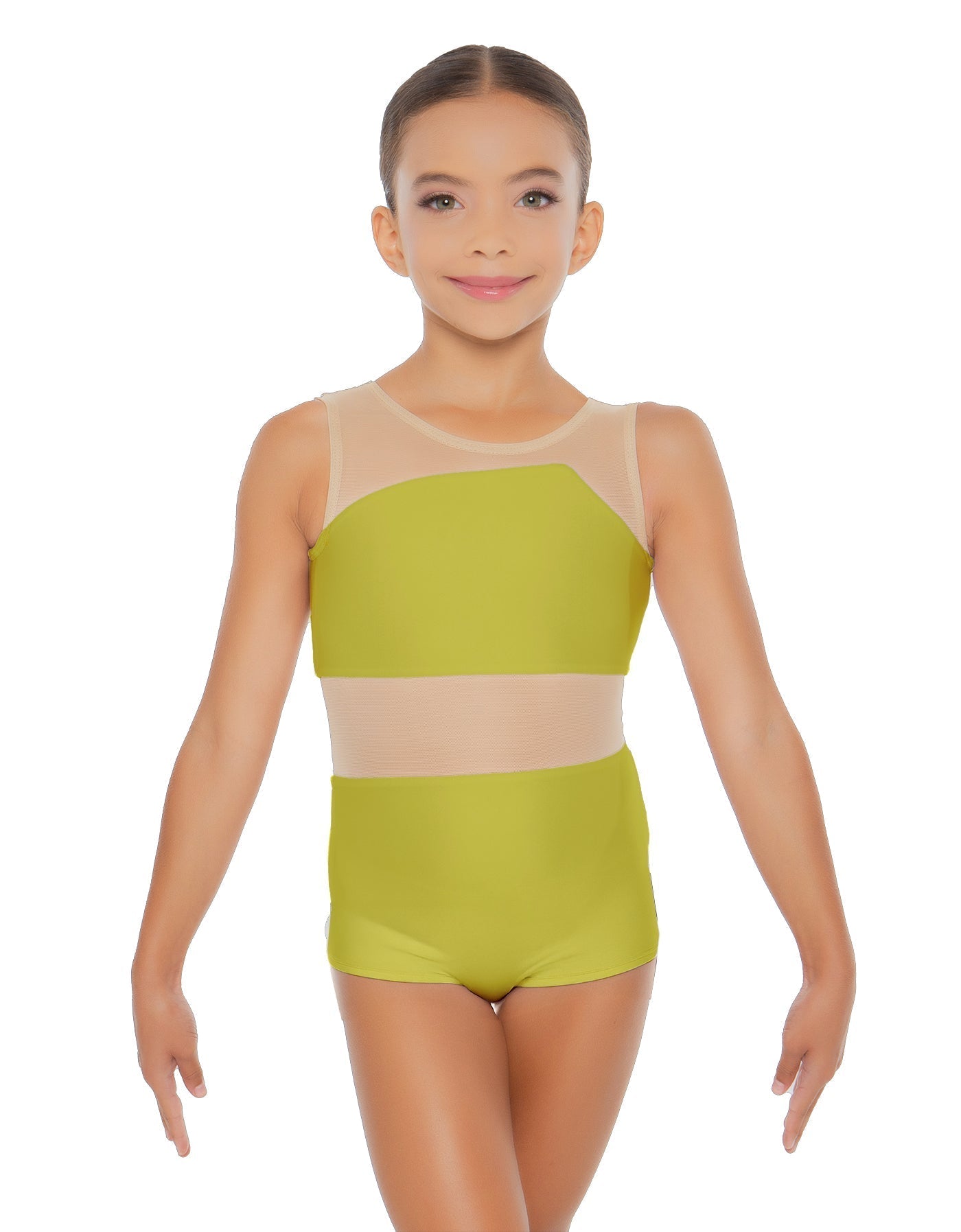Solid Lycra Defined Biketard