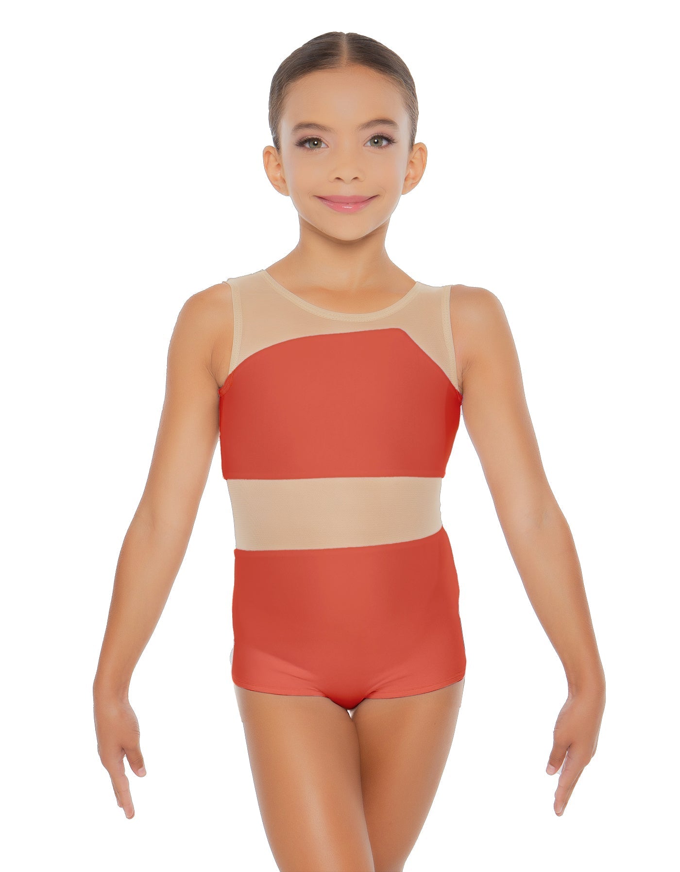 Solid Lycra Defined Biketard