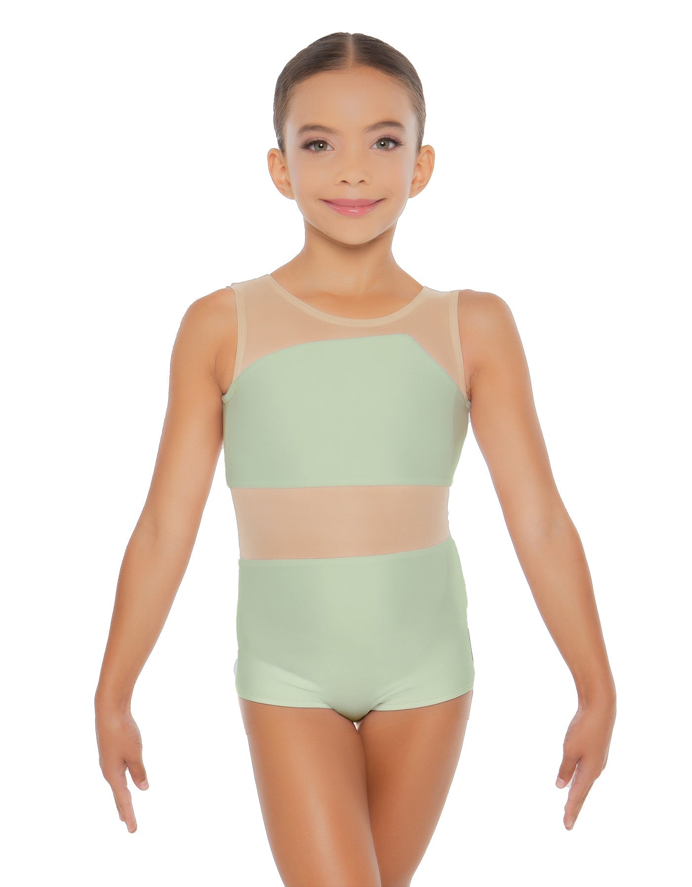 Solid Lycra Defined Biketard