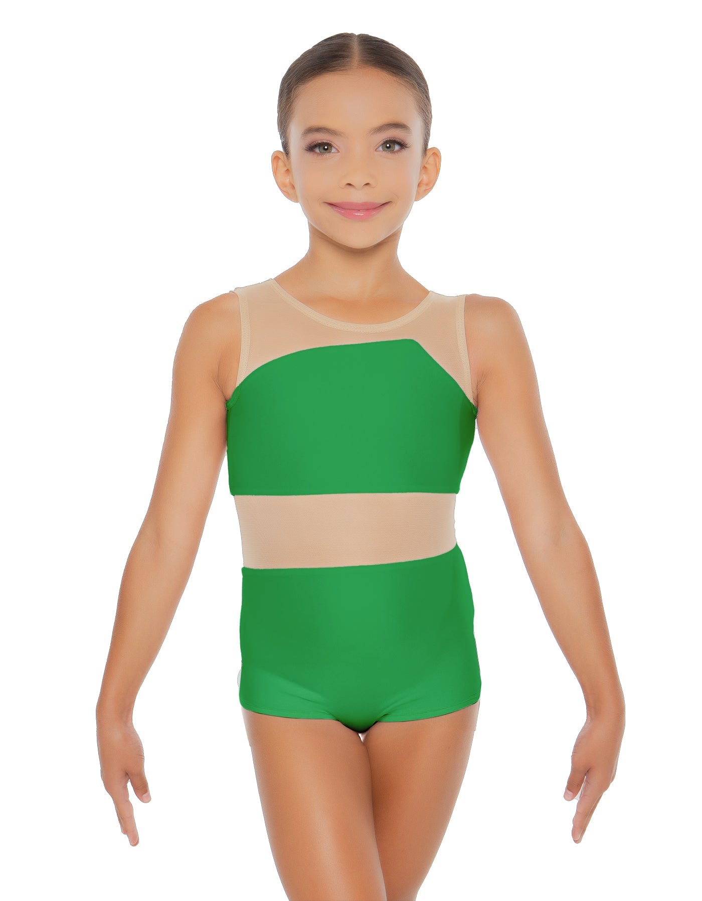 Solid Lycra Defined Biketard