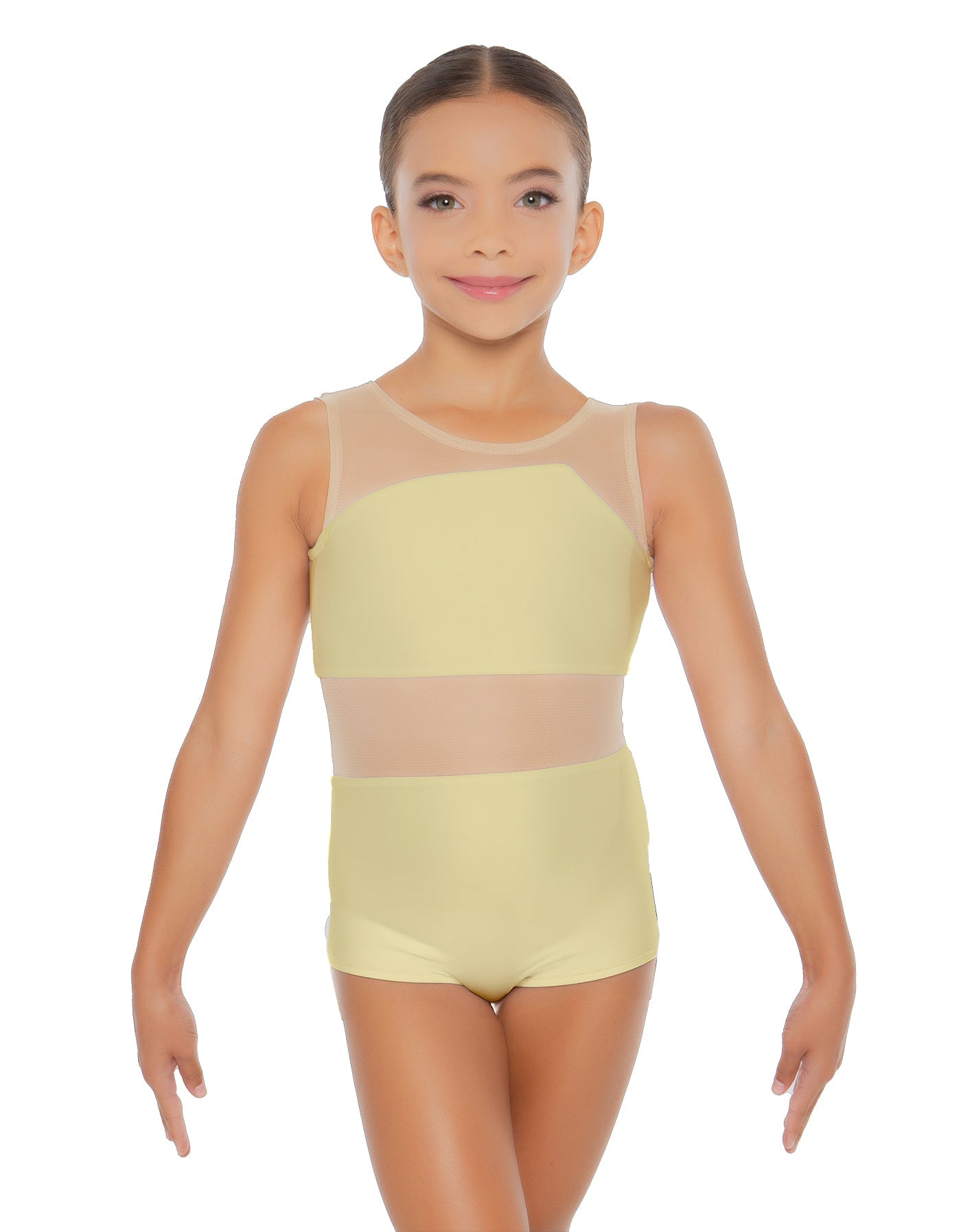 Solid Lycra Defined Biketard